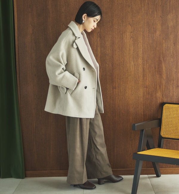 Doux archives「ビーバーピーコート」|ピーコート|