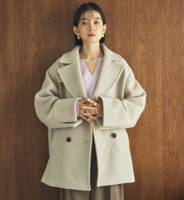 Doux archives「ビーバーピーコート」|ピーコート|