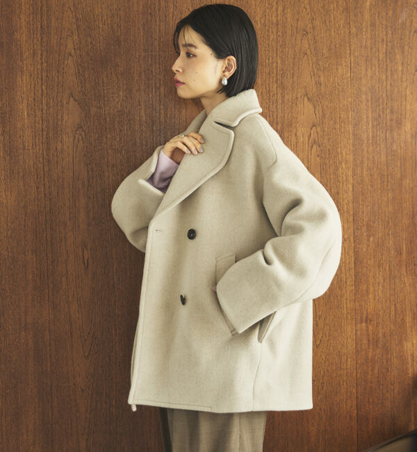Doux archives「ビーバーピーコート」|ピーコート|