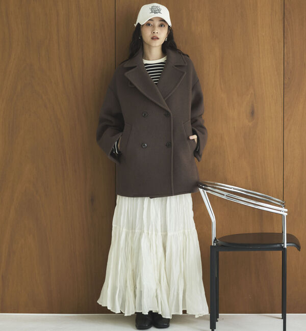 Doux archives「ビーバーピーコート」|ピーコート|