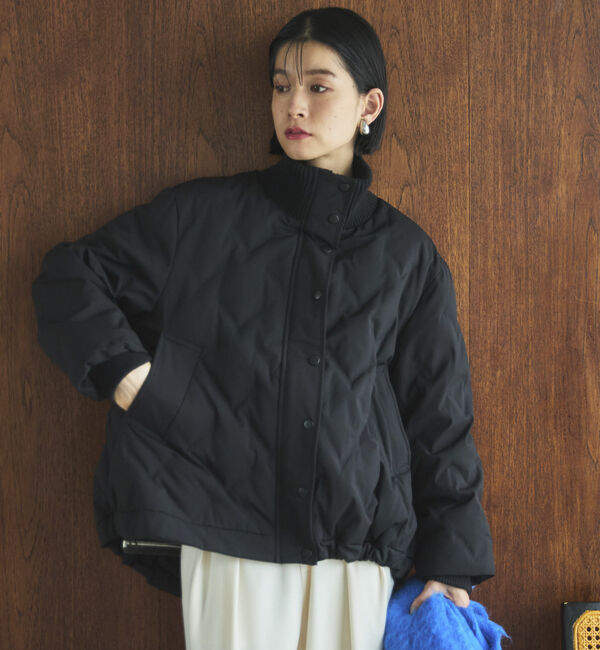 Doux archives「スタンドキルティングダウン」|ダウン|BLACK