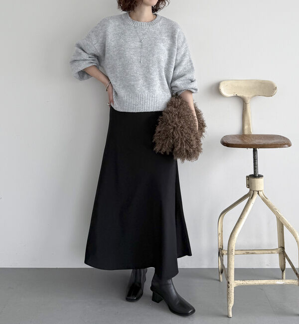 Doux archives「スパンコールショートニットプルオーバー」|ニット・セーター|