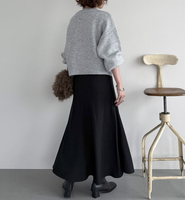 Doux archives「スパンコールショートニットプルオーバー」|ニット・セーター|