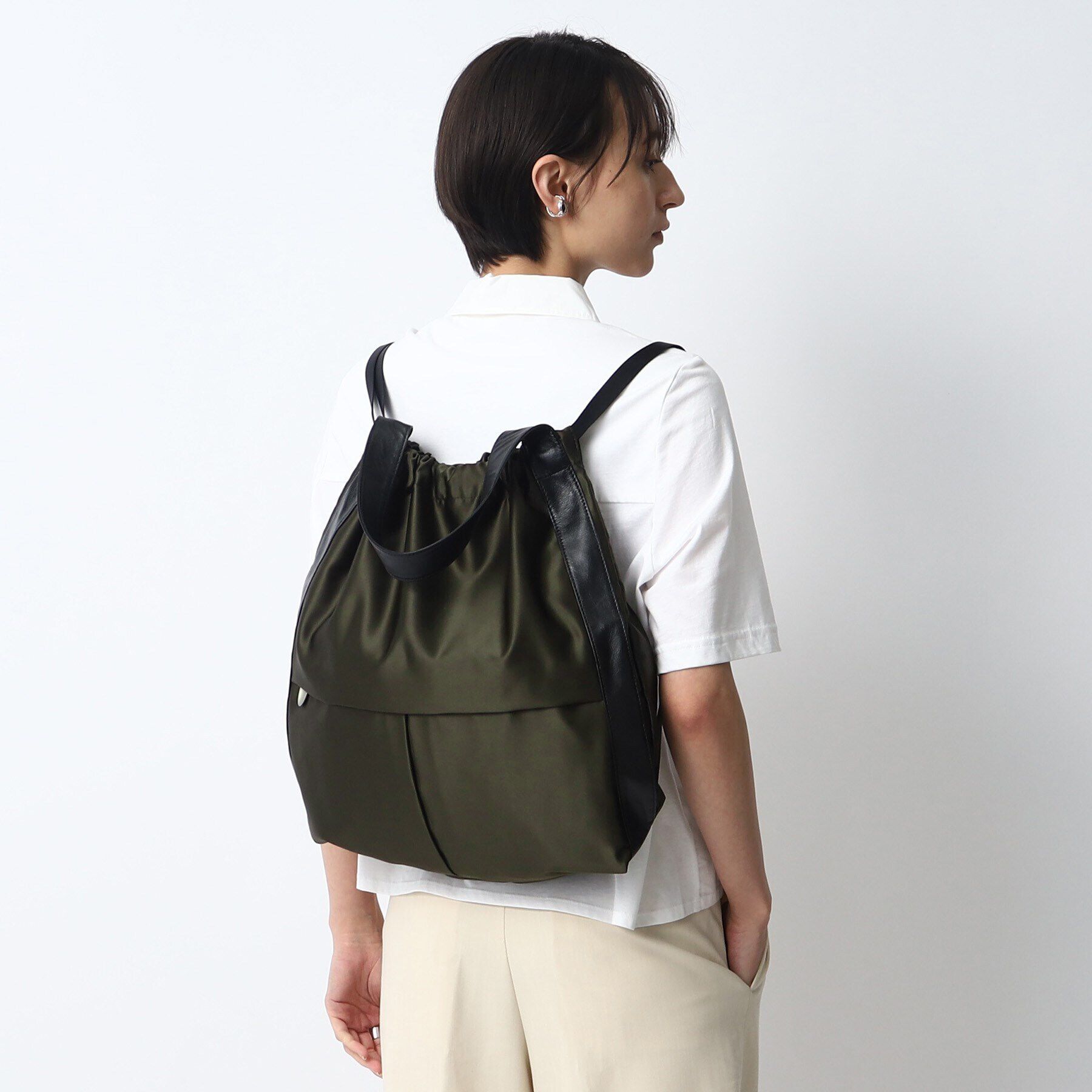HIROKO HAYASHI「LUINI SATINE（ルイーニ サティーネ）2wayナップサック」|リュック|