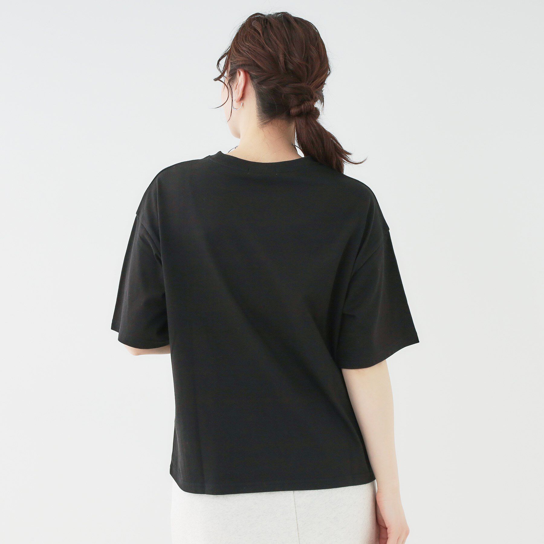 SHOO･LA･RUE「【選べる4柄】コットンプリントロゴTシャツ」|Tシャツ・カットソー|