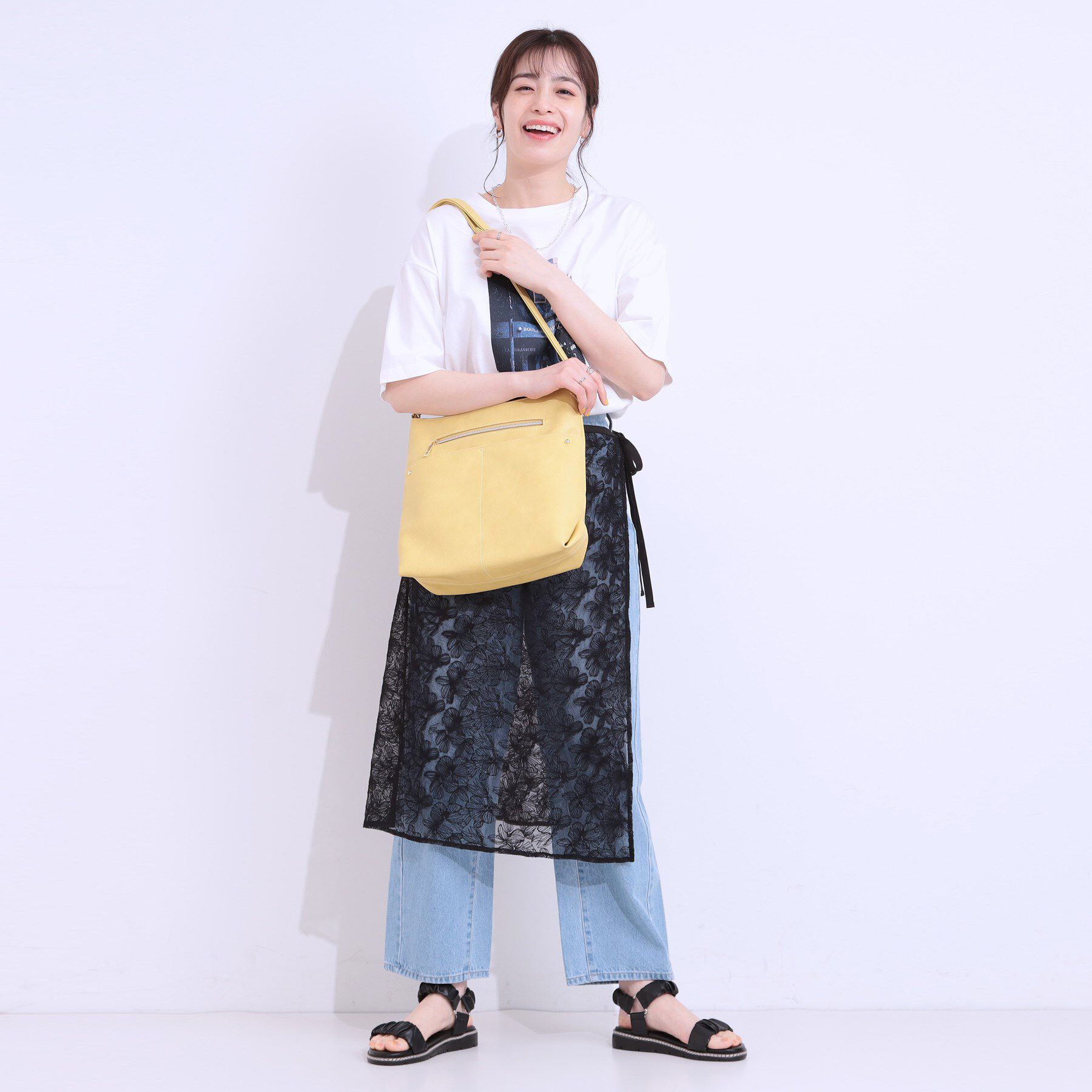 SHOO･LA･RUE「フロント2ポケットショルダーバッグ」|ショルダー・メッセンジャー|