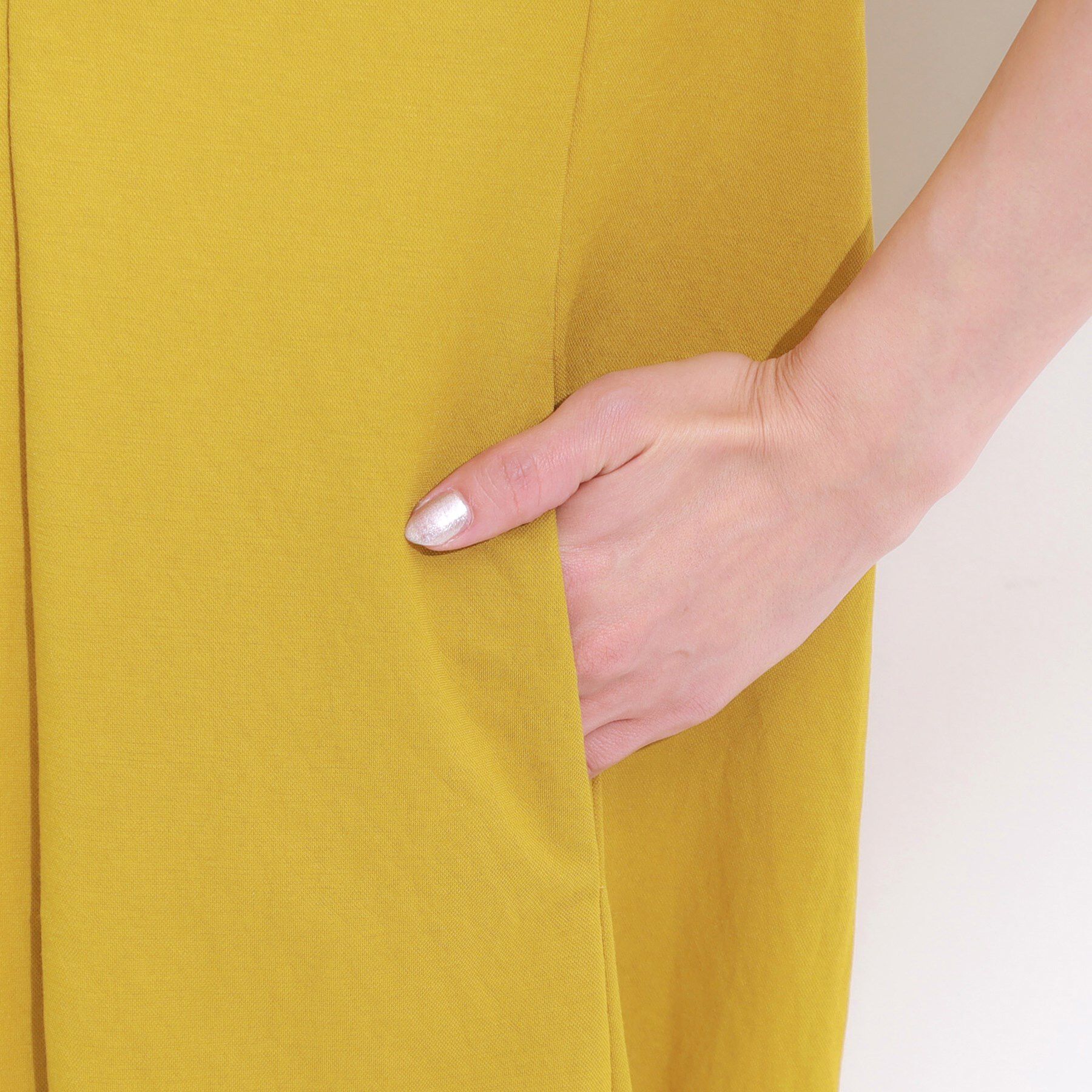 SHOO･LA･RUE「【S-LL/ひんやり】切替ラインですっきりと 1枚で着られるロングワンピース」|ワンピース|