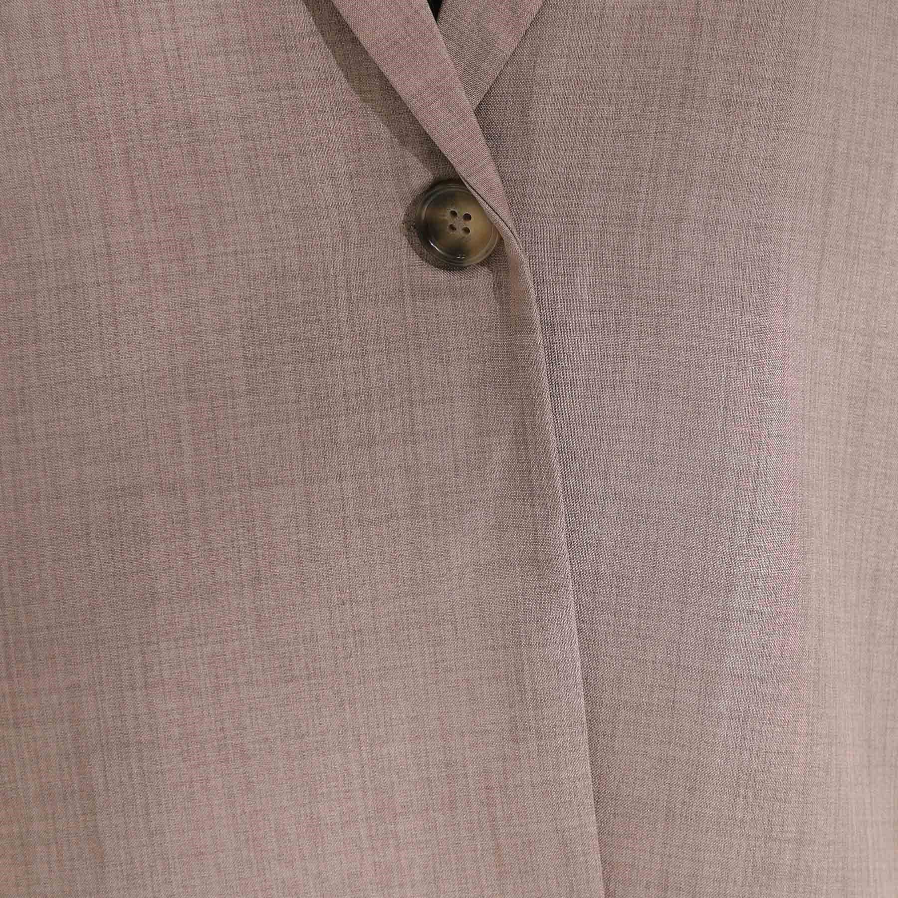 SHOO･LA･RUE「【S-LL】さらりと着たい大人のための 麻調半袖ジャケット」|テーラードジャケット|