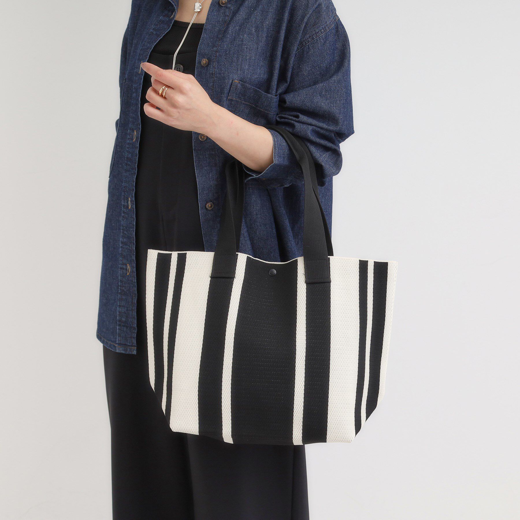 SHOO･LA･RUE「ニットトートバッグ」|トートバッグ|