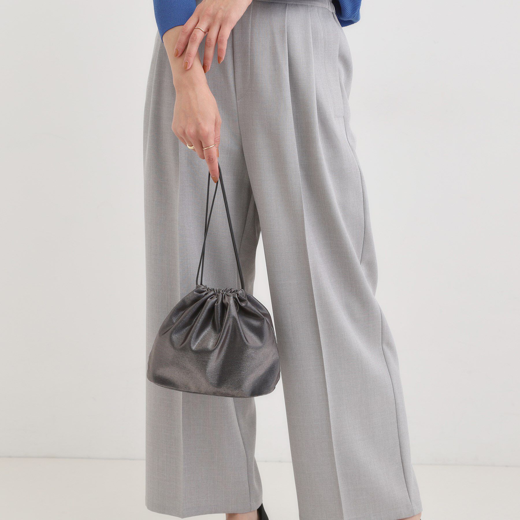 SHOO･LA･RUE「チェーンミニショルダーバッグ」|ショルダー・メッセンジャー|グレー(012)