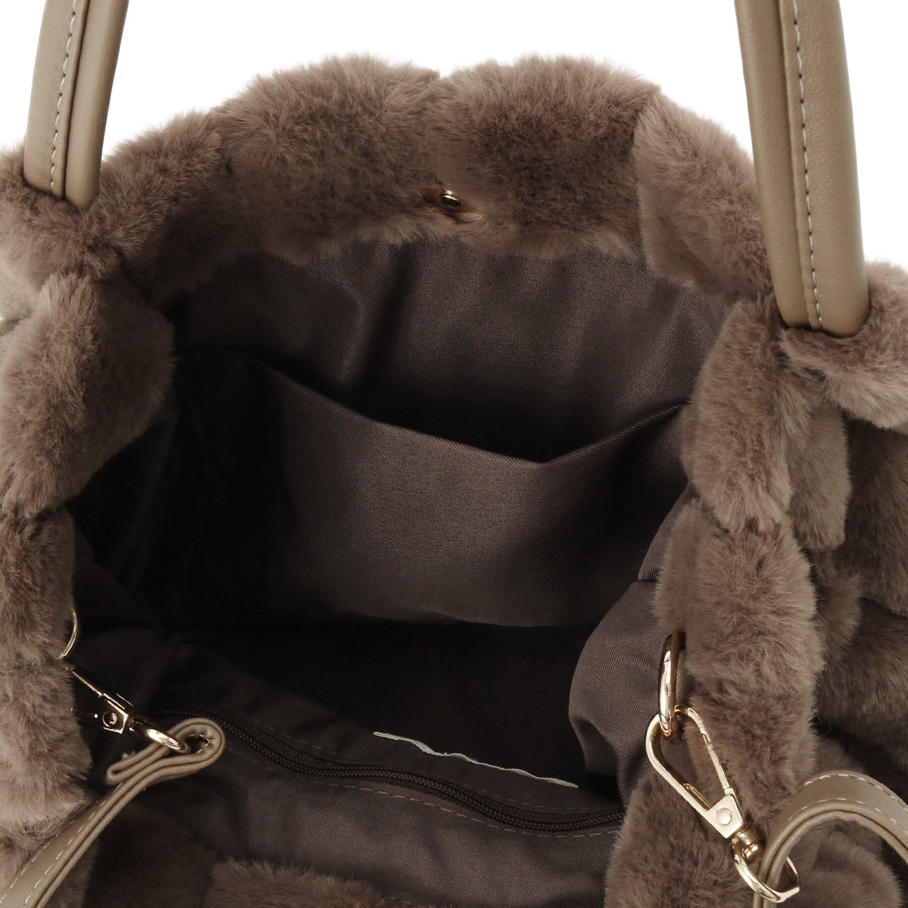 SHOO･LA･RUE「【高レビュー/2WAY】きれい見えで上品な ストライプファートートバッグ」|トートバッグ|