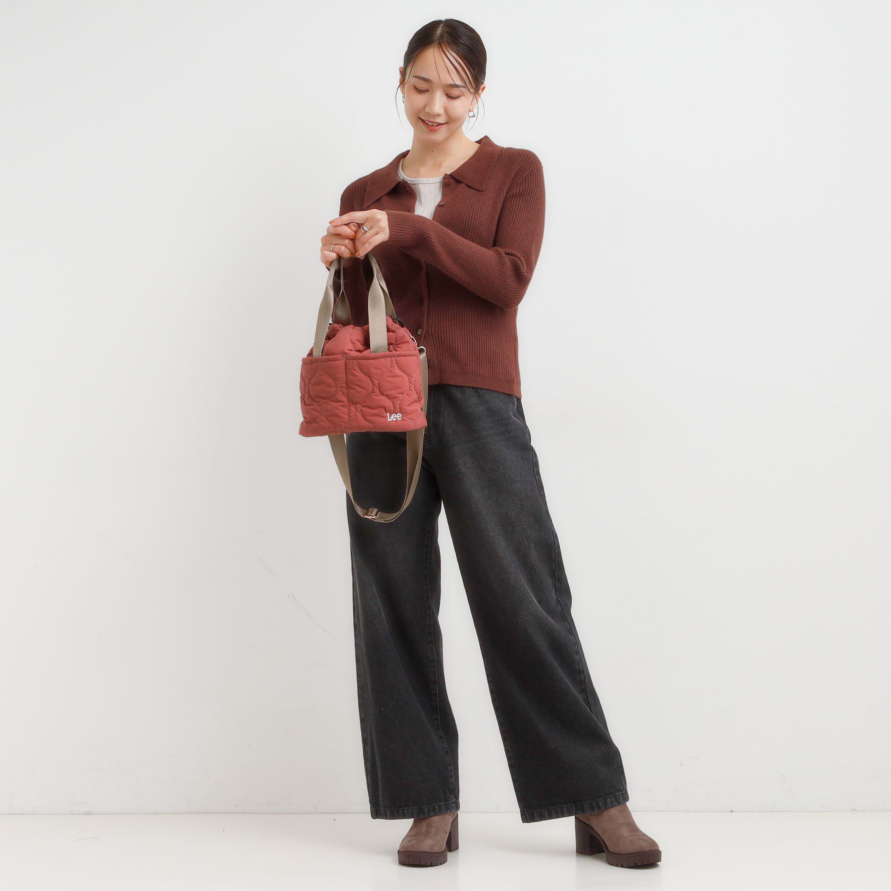 SHOO･LA･RUE「【Lee別注】巾着ショルダーバッグ」|ショルダー・メッセンジャー|