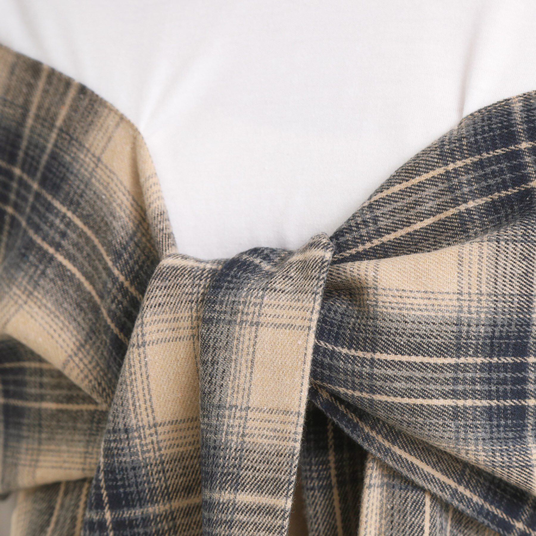 SHOO･LA･RUE「シャツレイヤード風で1枚でサマ見え ロンT」|Tシャツ・カットソー|