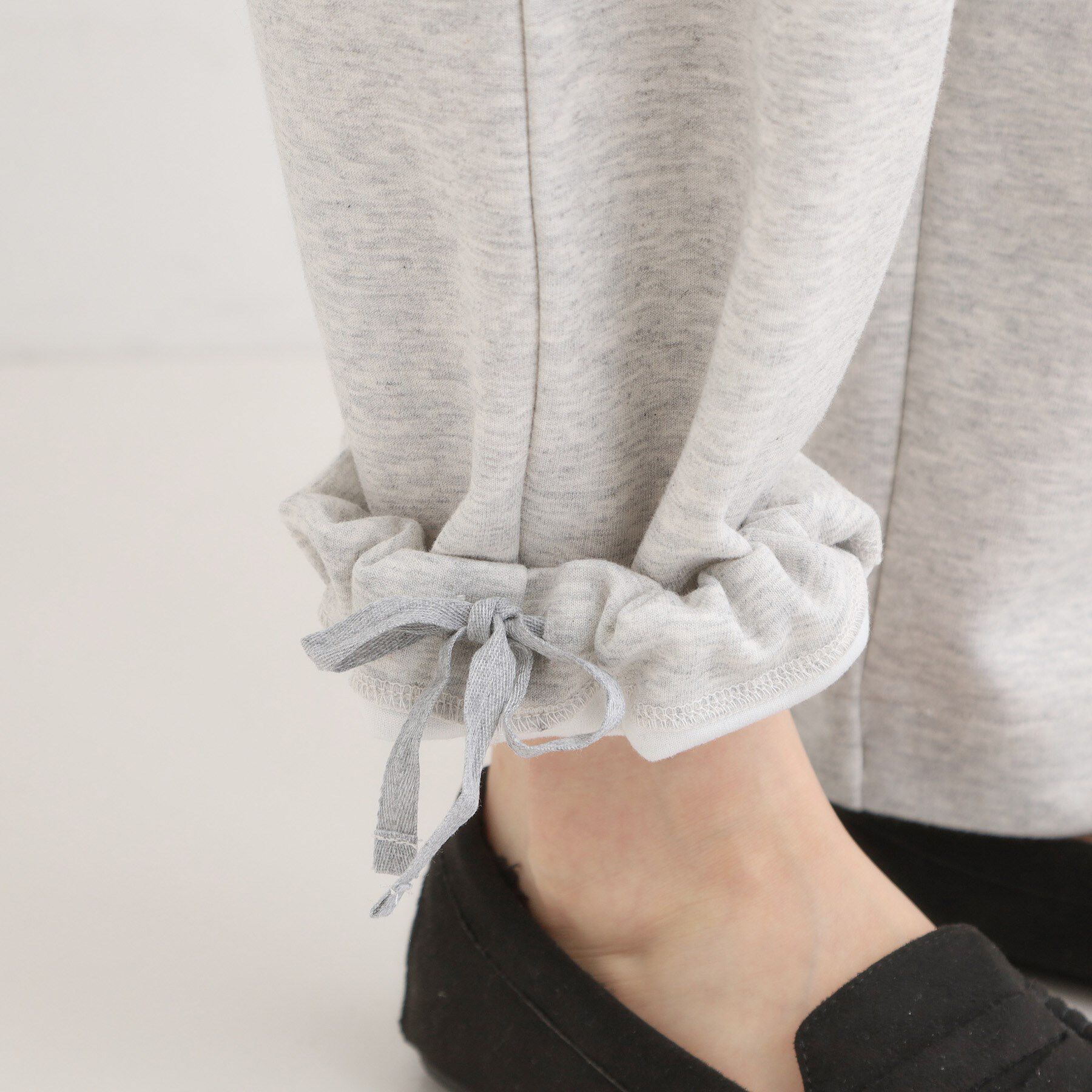 SHOO･LA･RUE「【洗濯機可/S-LL】春まで着られる ダブルフェイス スウェットパンツ」|その他|