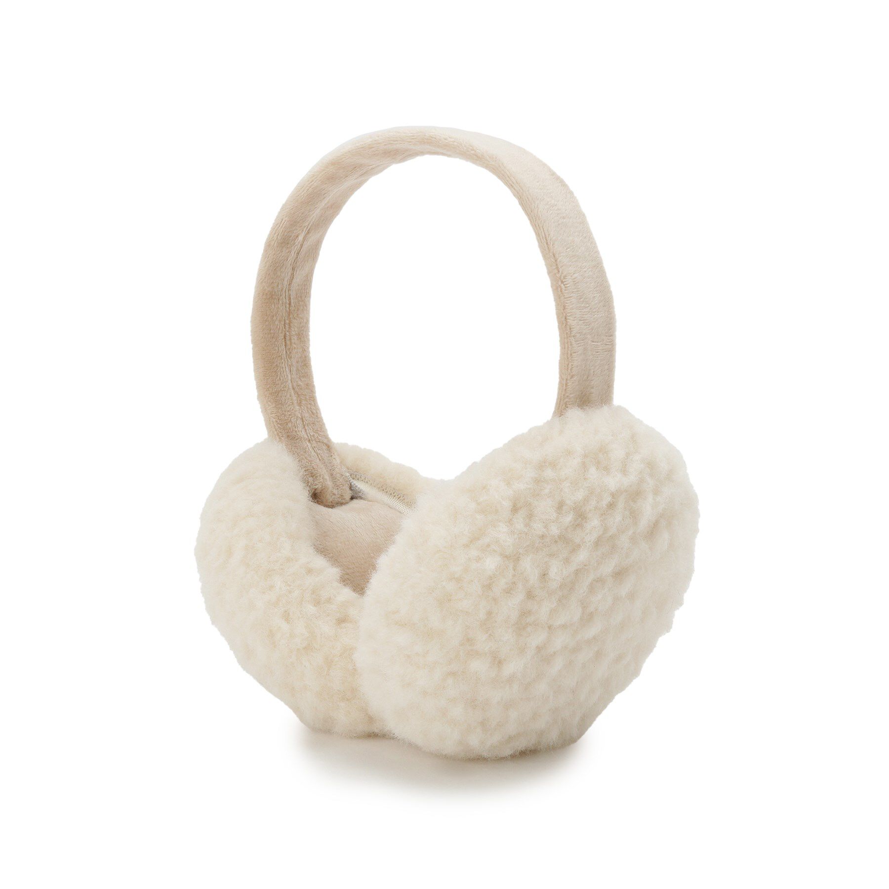 SHOO･LA･RUE「【折りたたみ】ボアイヤマフ」|イヤーマフ|