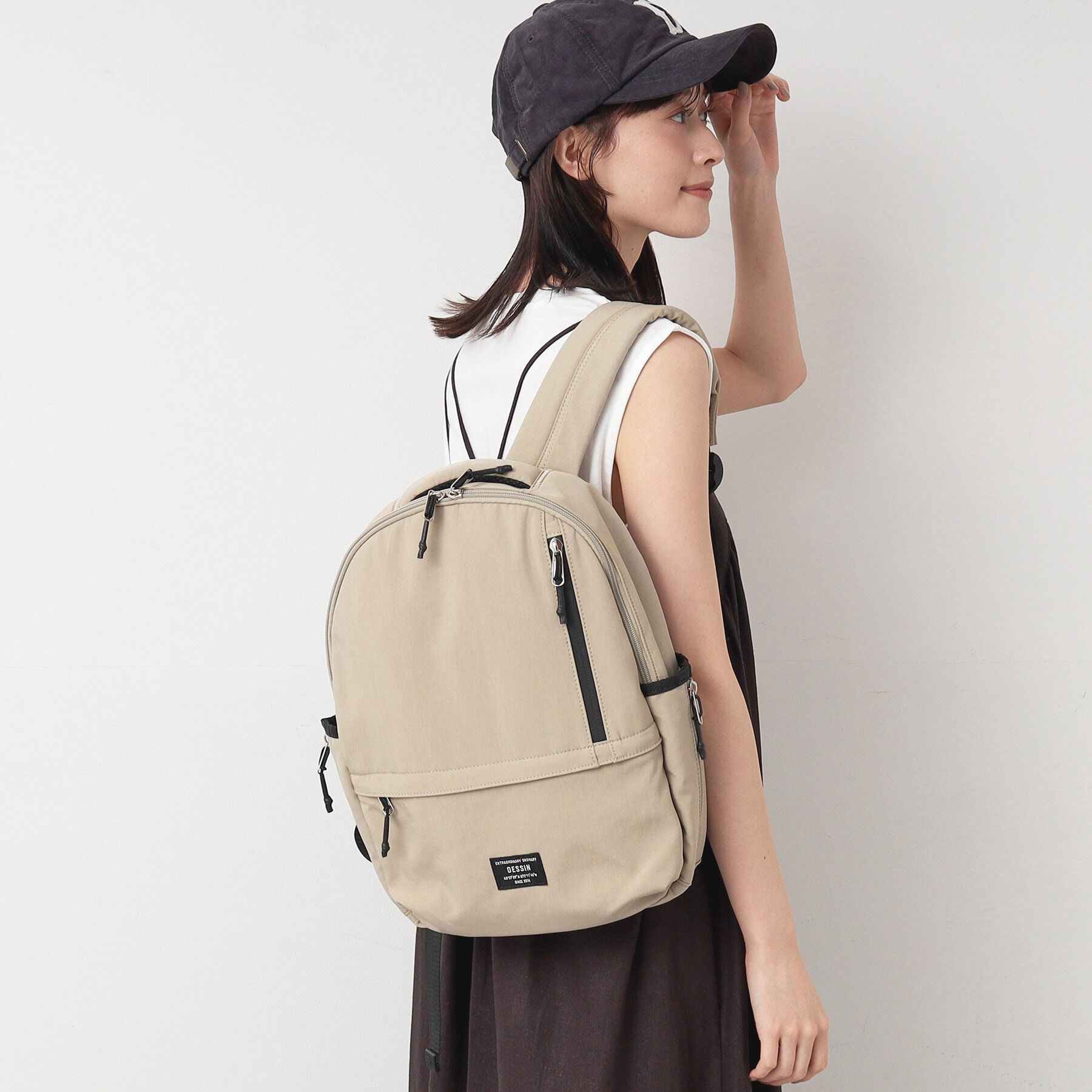 Dessin「【軽量・A4収納可】ナイロンリュック」|リュック|