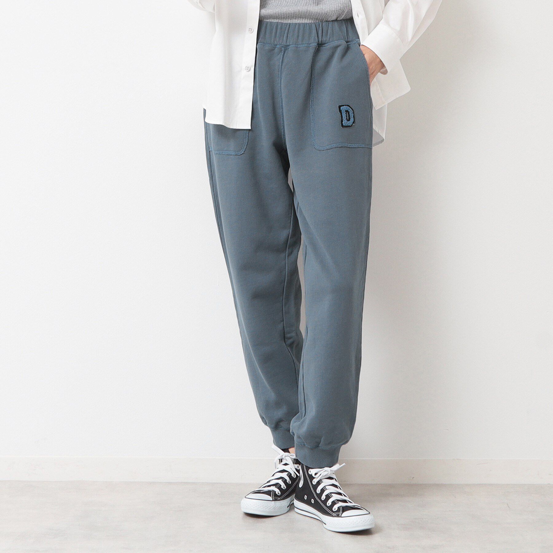 Dessin「【ユニセックス】裏毛パンツ」|その他|ブルー(092)