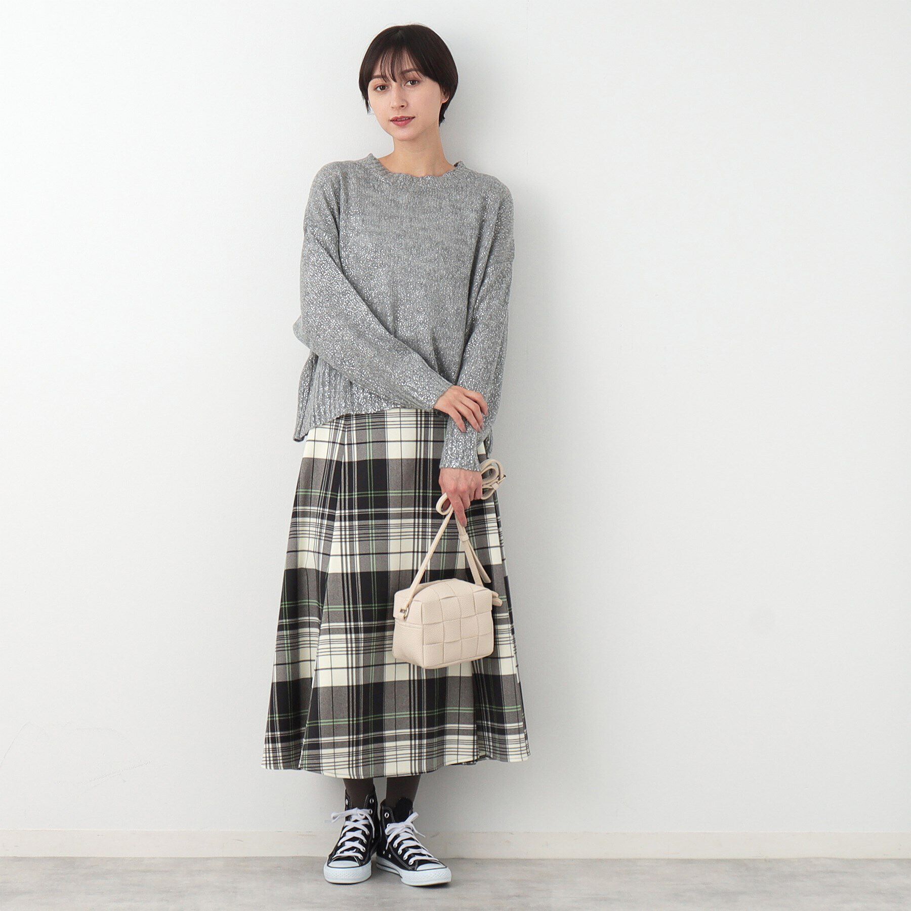 Dessin「箔プリントニット」|ニット・セーター|