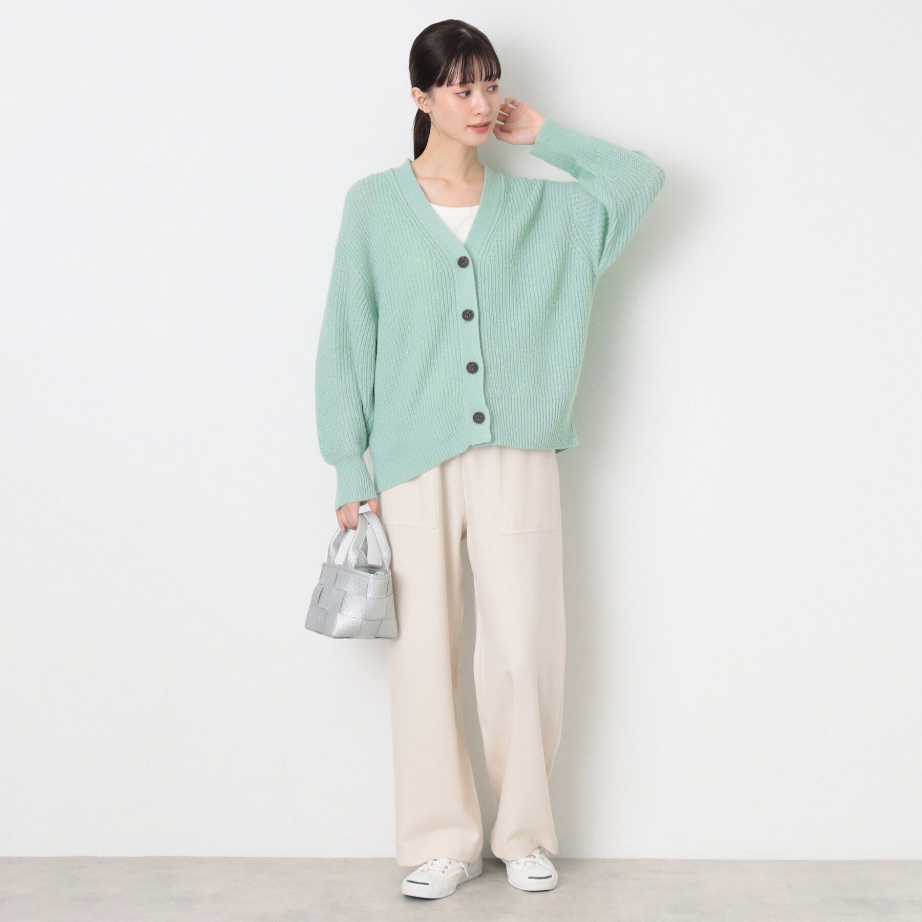 Dessin「【洗える】ローゲージカーディガン」|カーディガン|