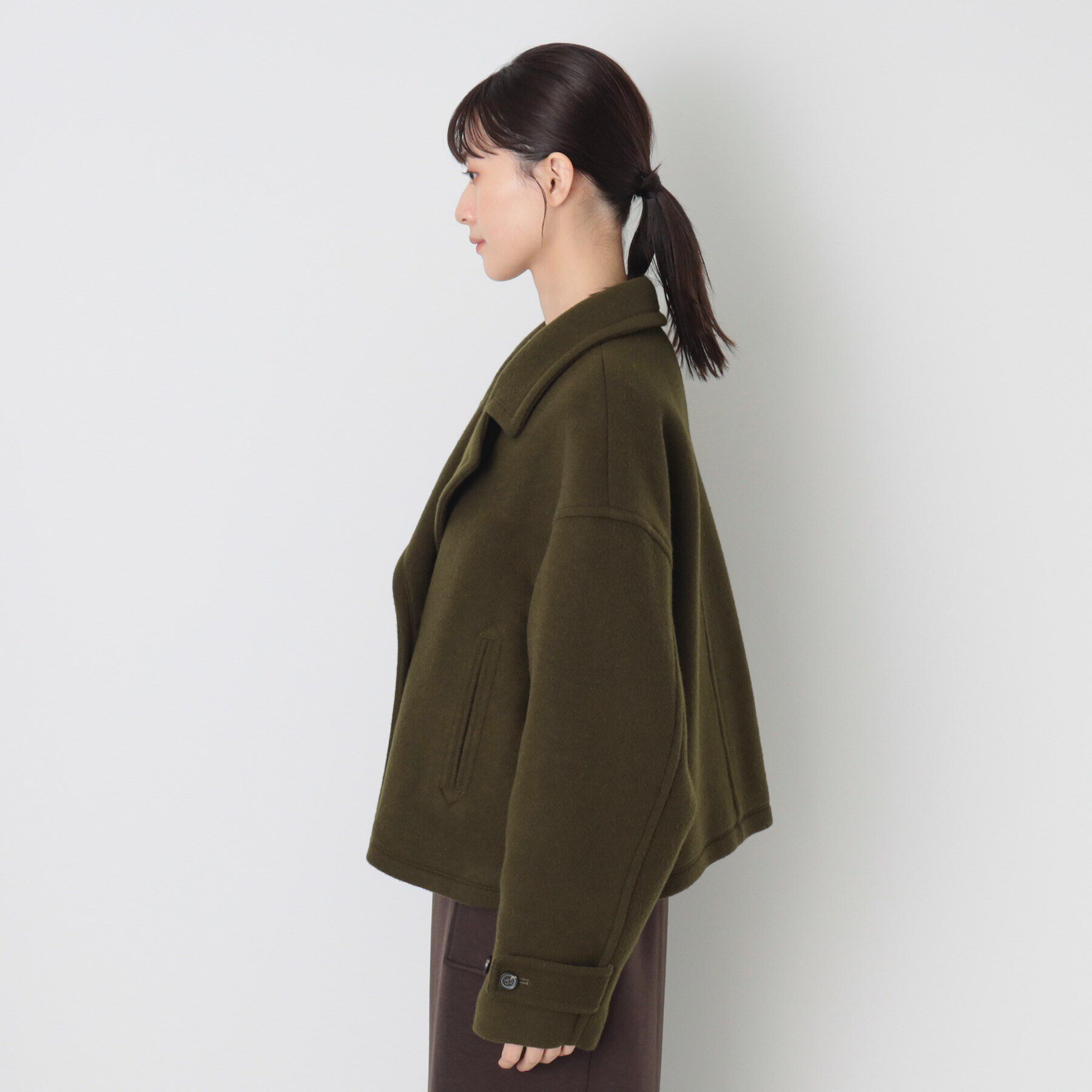 Dessin「ショートPコートジャケット」|ピーコート|