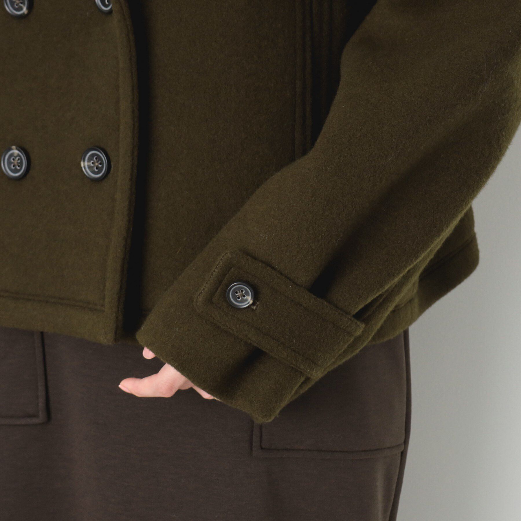 Dessin「ショートPコートジャケット」|ピーコート|