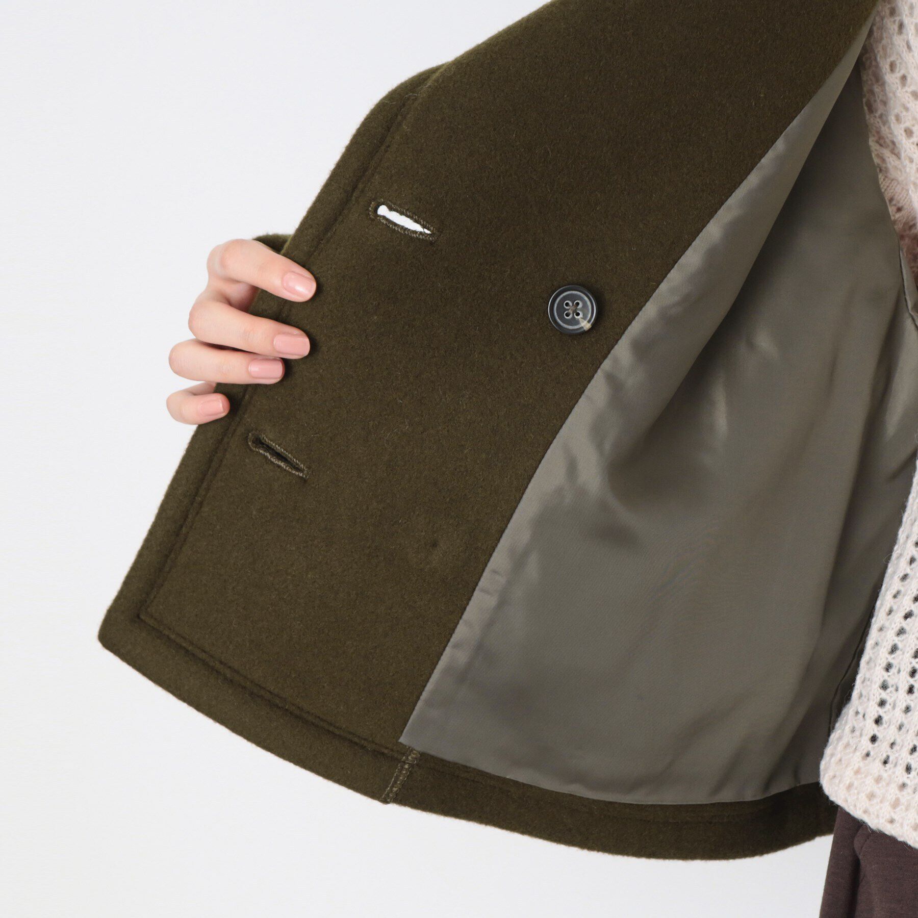 Dessin「ショートPコートジャケット」|ピーコート|