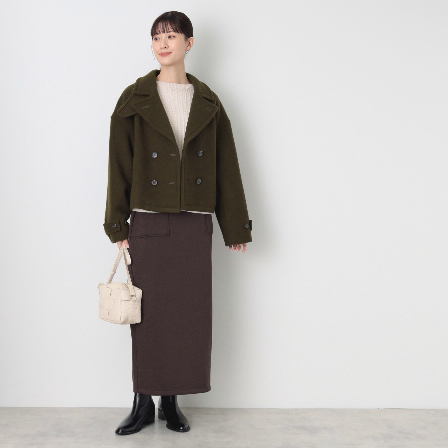 Dessin「ショートPコートジャケット」|ピーコート|