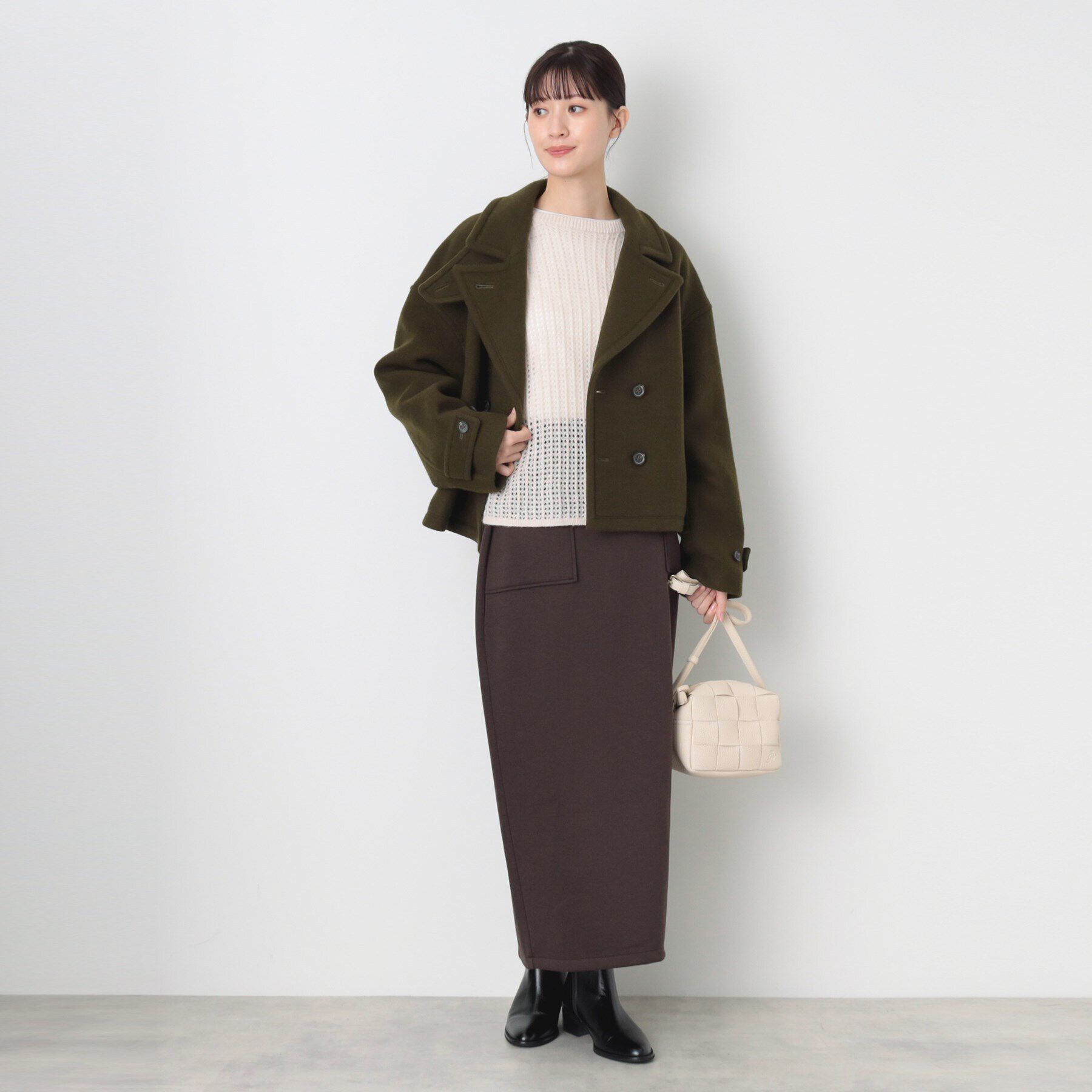 Dessin「ショートPコートジャケット」|ピーコート|