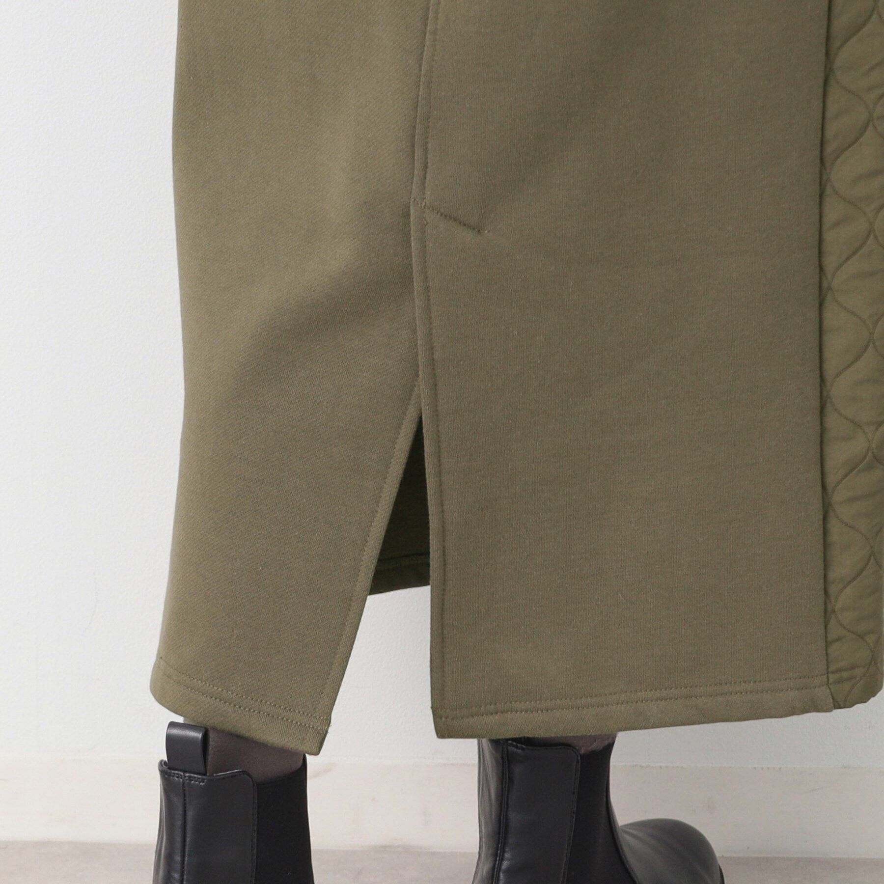 Dessin「【洗える】ハイブリット裏毛スウェットスカート」|スカート|