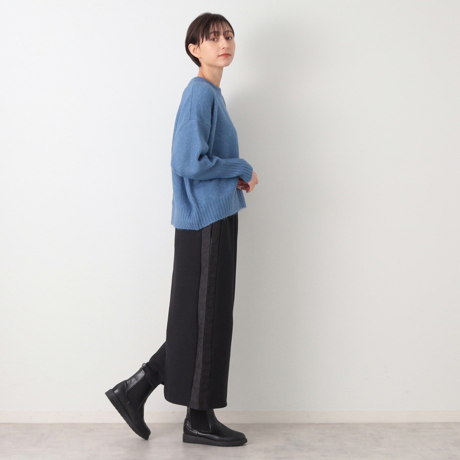 Dessin「【洗える】ハイブリット裏毛スウェットスカート」|スカート|