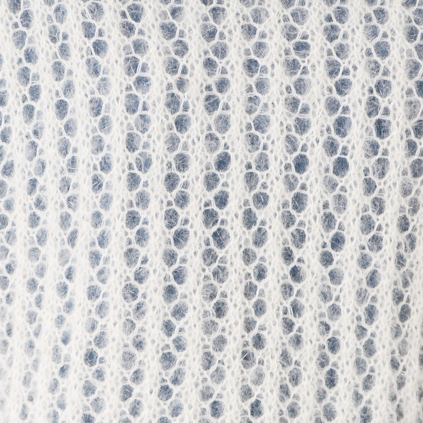 Dessin「【洗える】ショート丈メッシュラメニット（S～L）」|ニット・セーター|