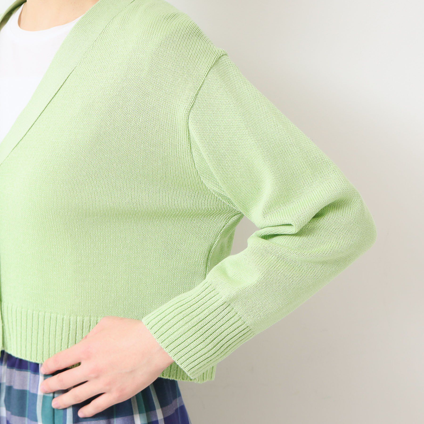 Dessin「【洗える】ミドルゲージショートカーディガン （S～L）」|カーディガン|