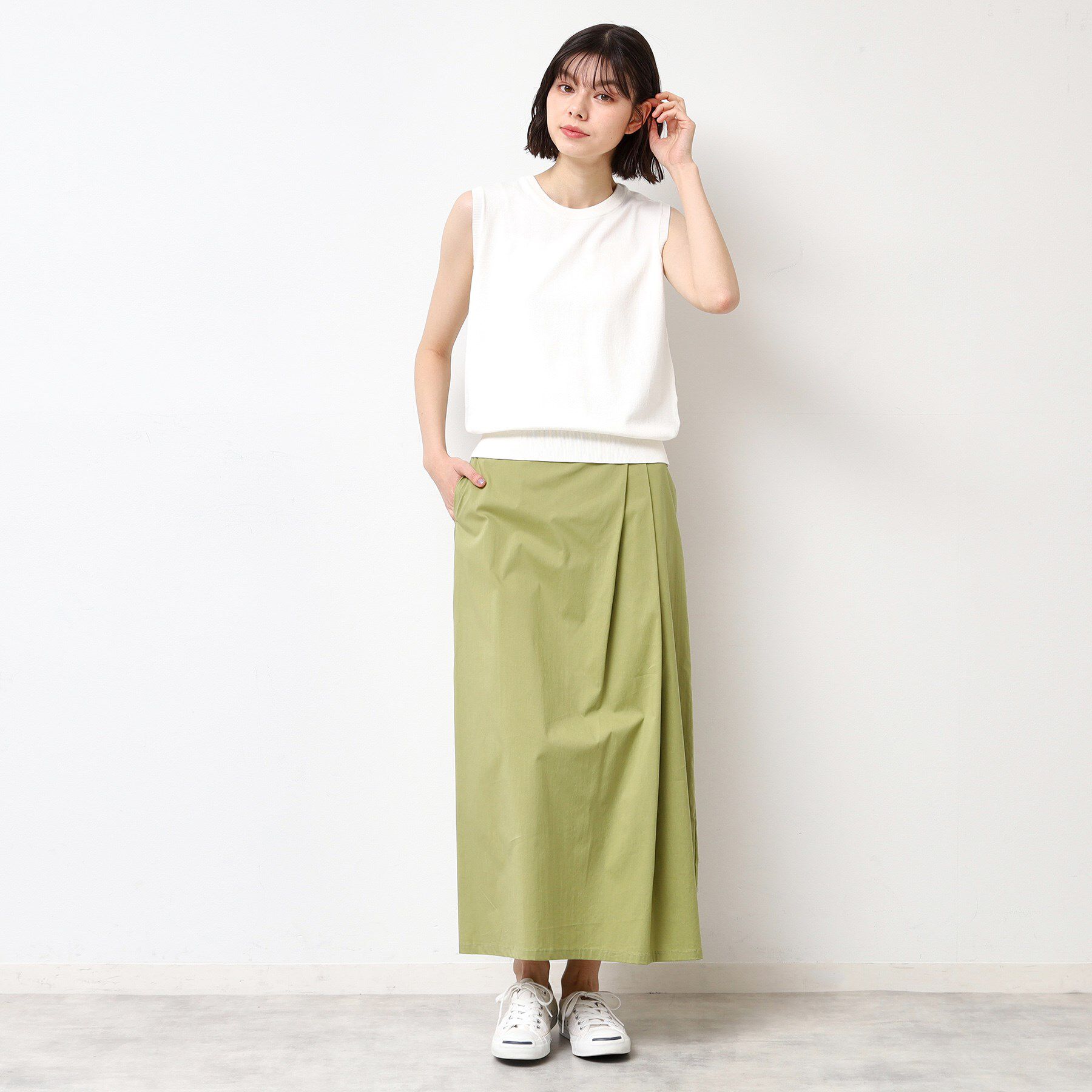 Dessin「【洗える・2点セット】アンサンブルニット（S～L）」|カーディガン|