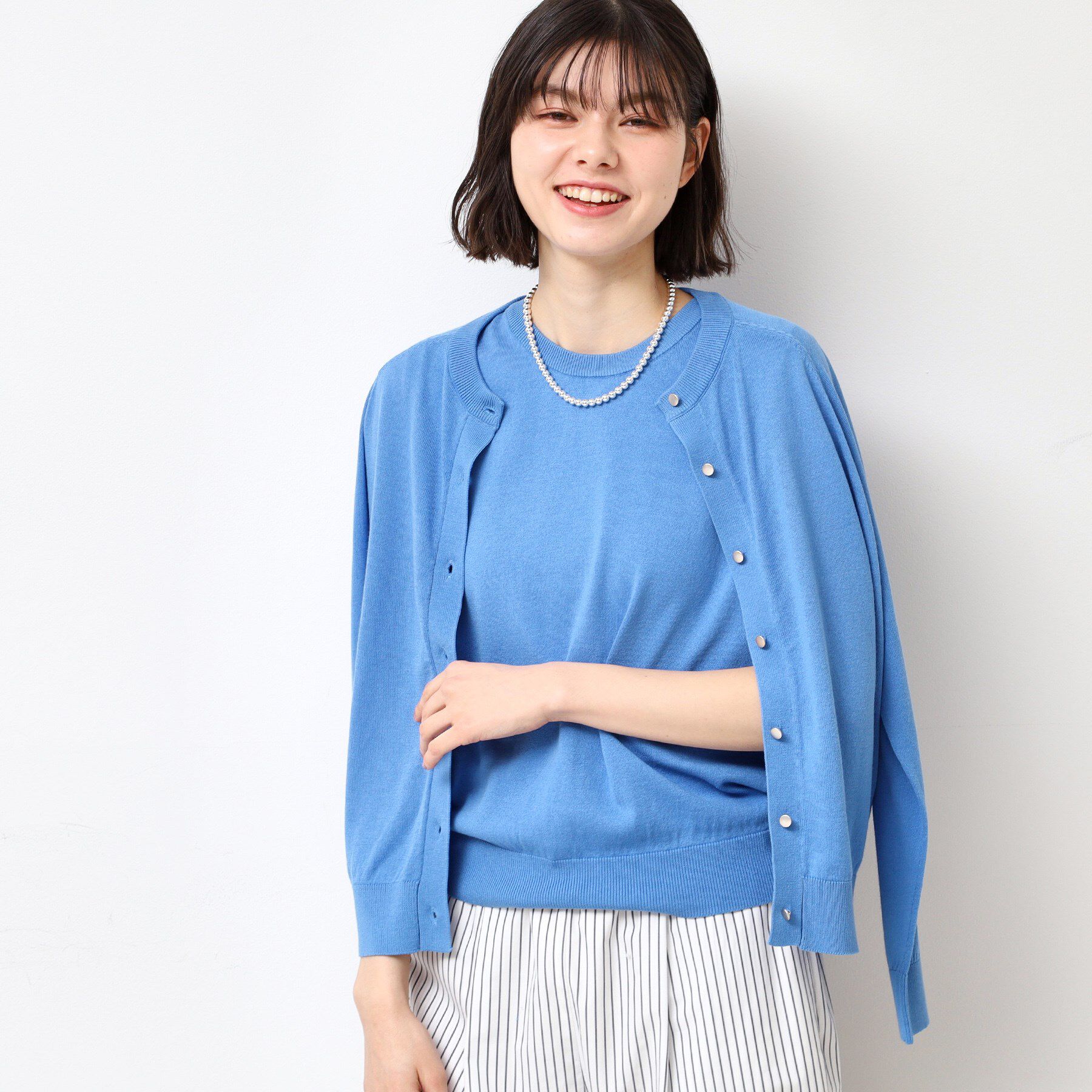 Dessin「【洗える・2点セット】アンサンブルニット（S～L）」|カーディガン|