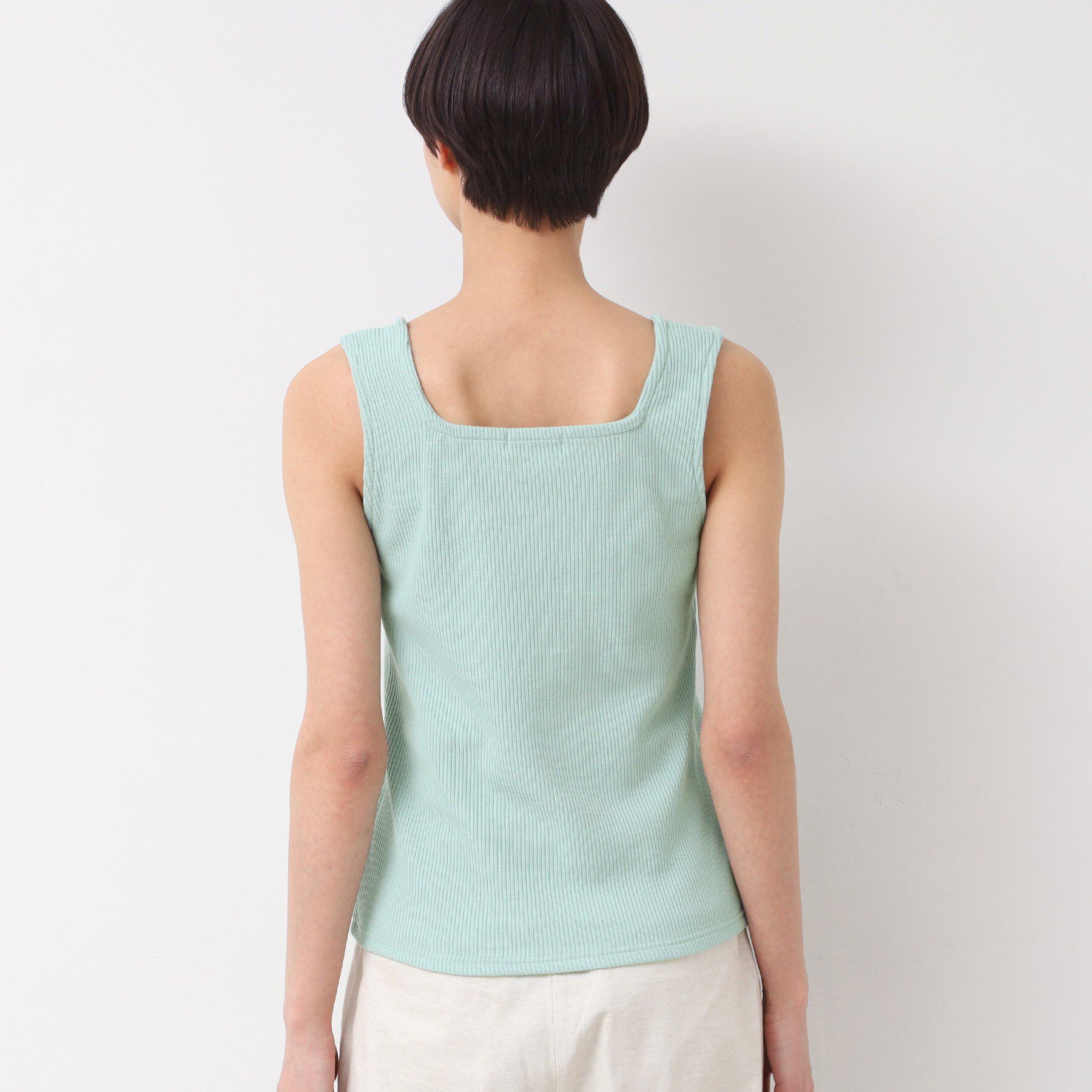 Dessin「【洗える】スクエアタンク」|キャミソール|