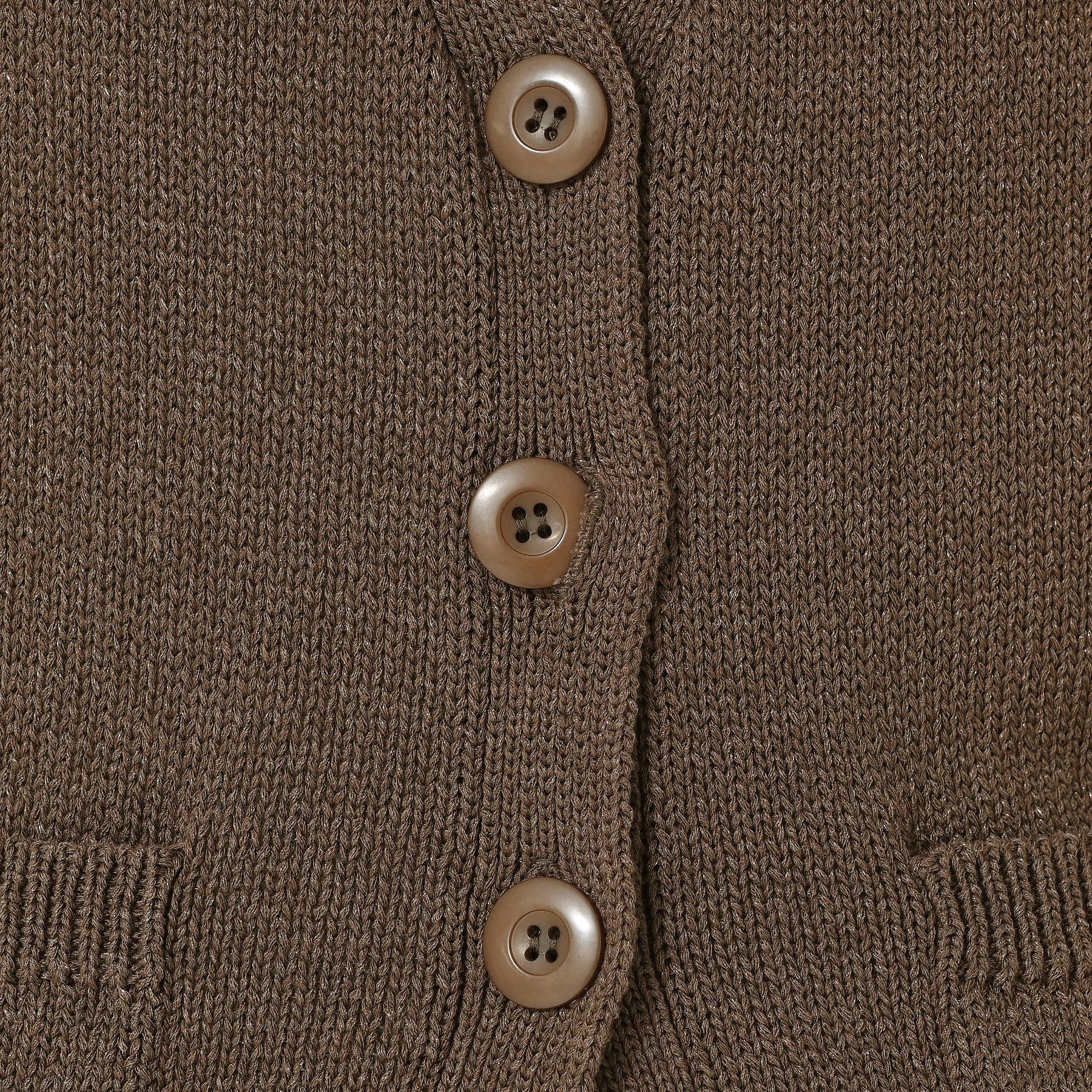 Dessin「【洗える】フレンチスリーブニットベスト」|ベスト・ジレ|