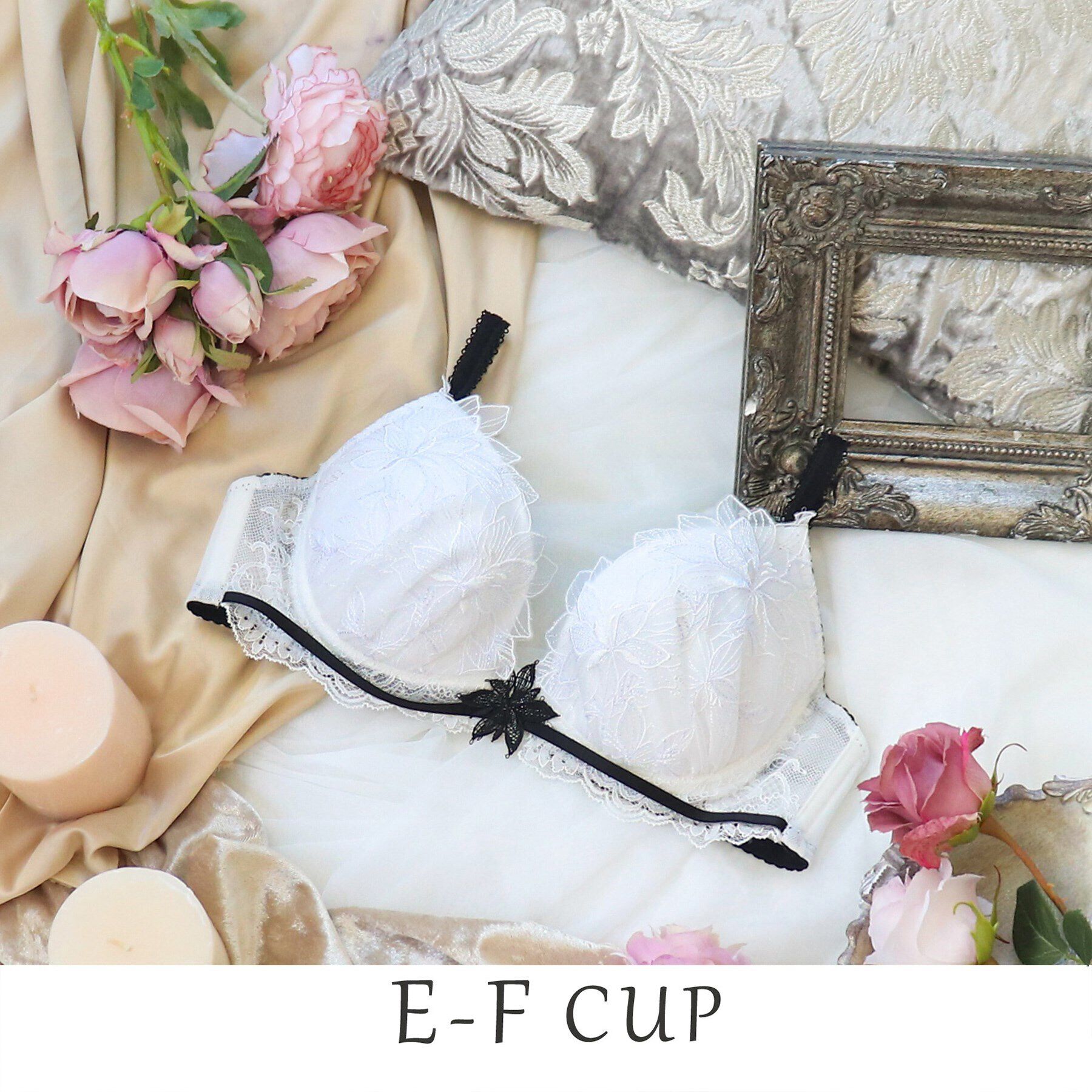 Risa Magli「リヴィア ブラジャー」|インナー|ホワイト(001)