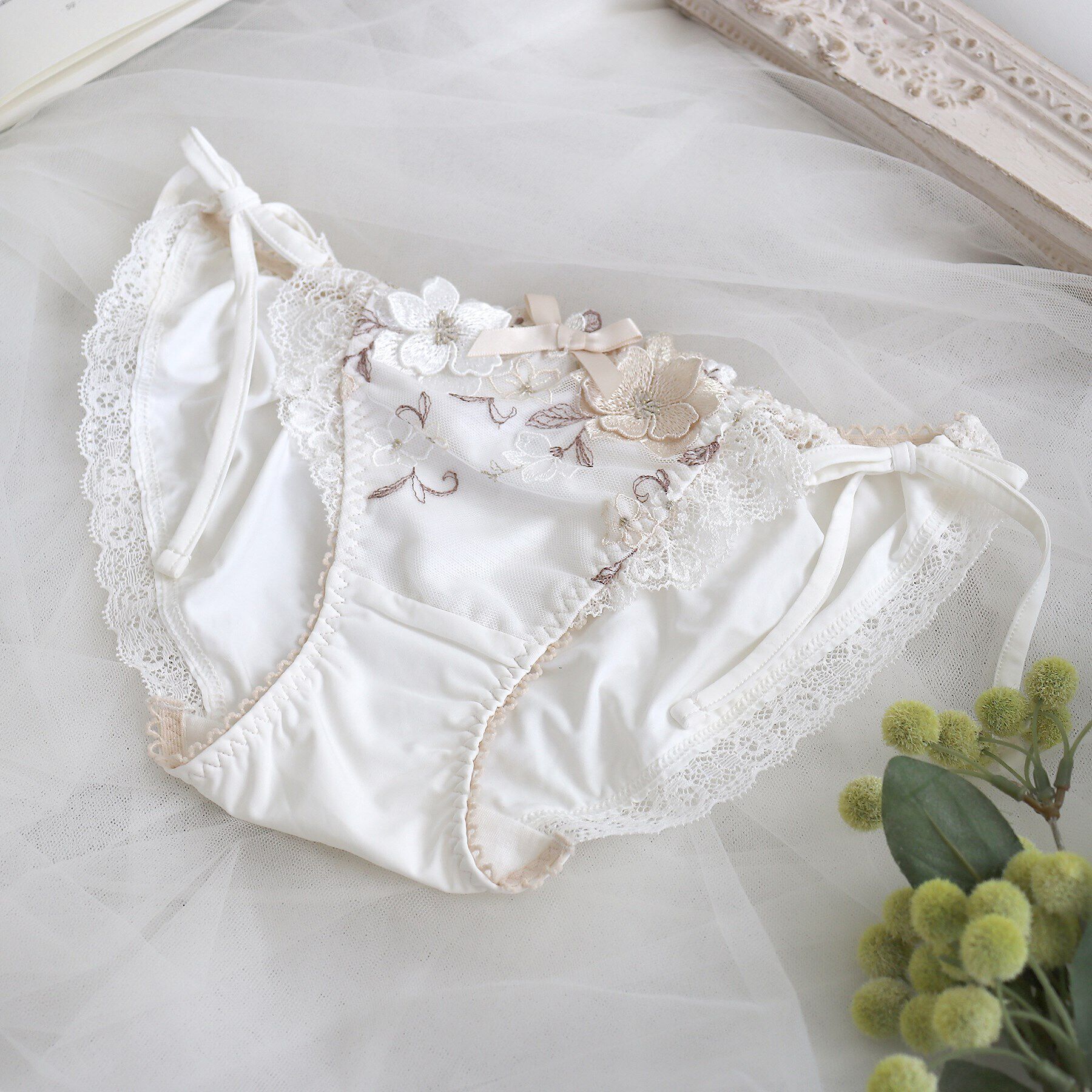 Risa Magli「アイヴィー リボンショーツ」|インナー|