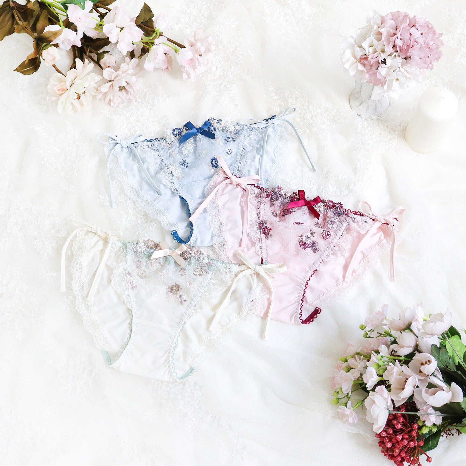 Risa Magli「アレッタ リボンショーツ」|インナー|