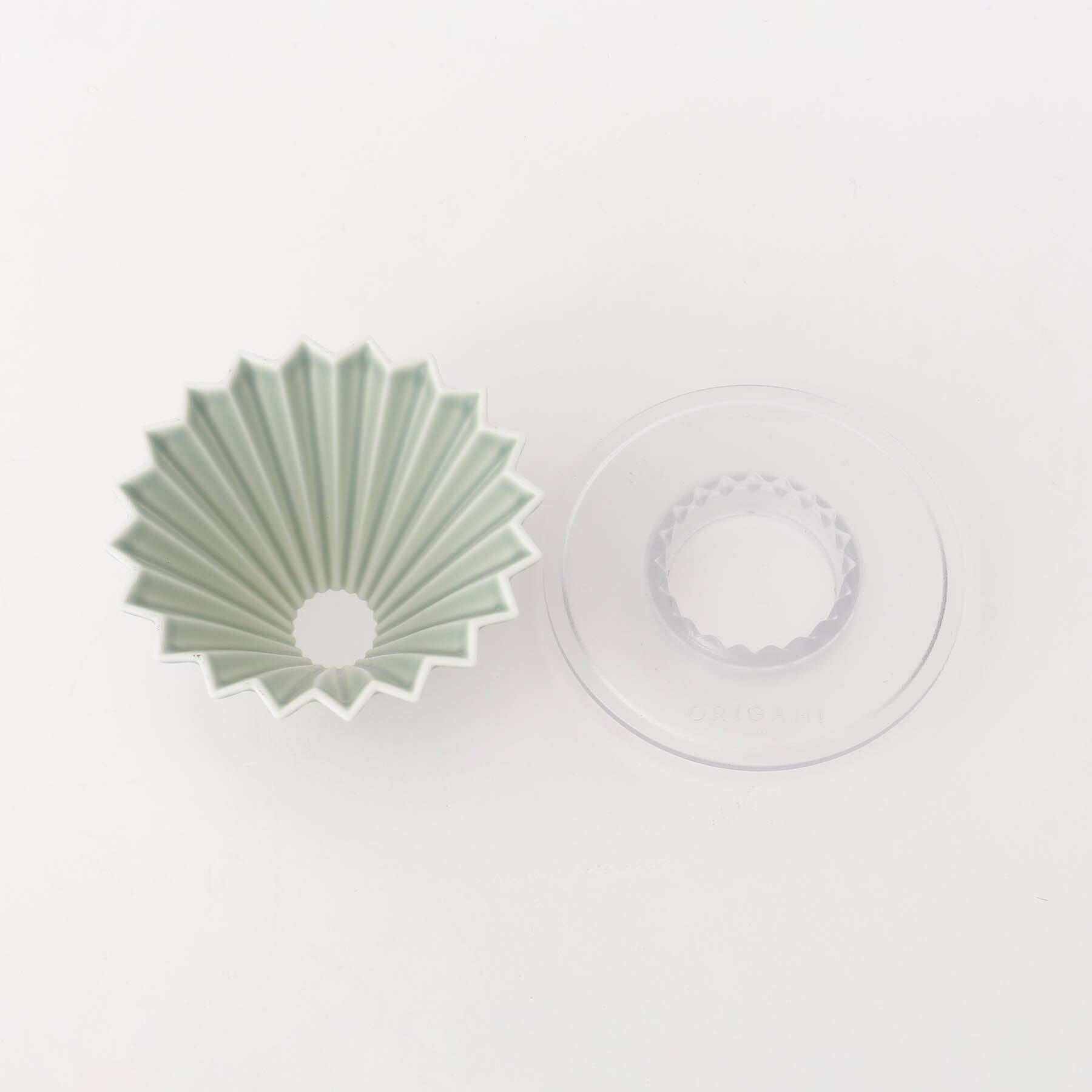 212 KITCHEN STORE「ORIGAMI ドリッパー S マットグリーン（ASホルダーセット）」|食器・キッチングッズ|