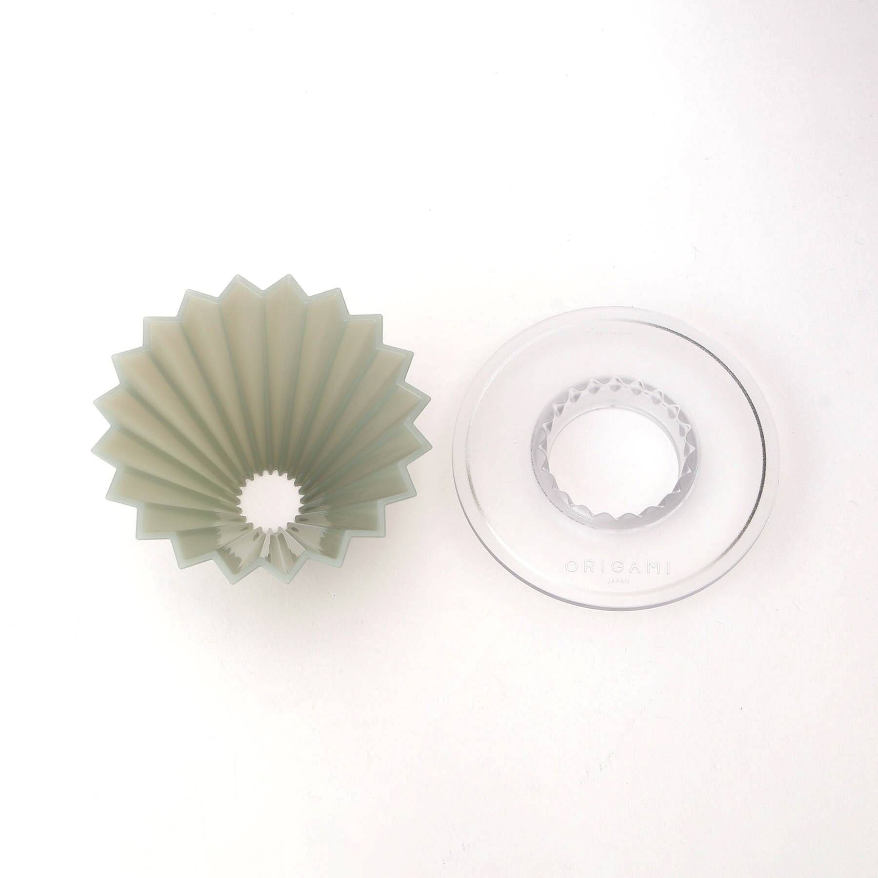 212 KITCHEN STORE「ORIGAMI ドリッパー エアー S マットグレー（ASホルダーセット）」|食器・キッチングッズ|