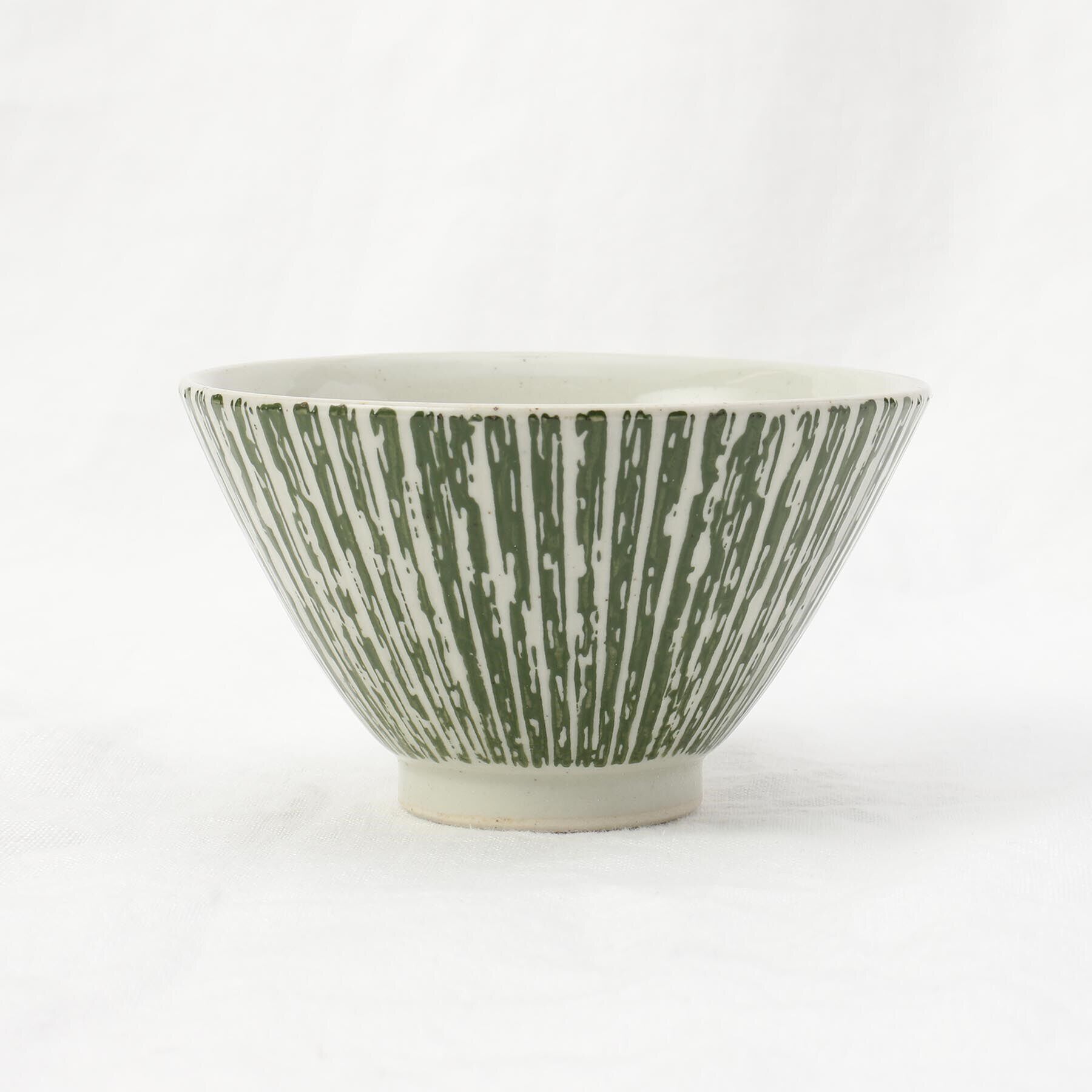 212 KITCHEN STORE「波佐見 かすり十草茶碗 GR」|食器・キッチングッズ|