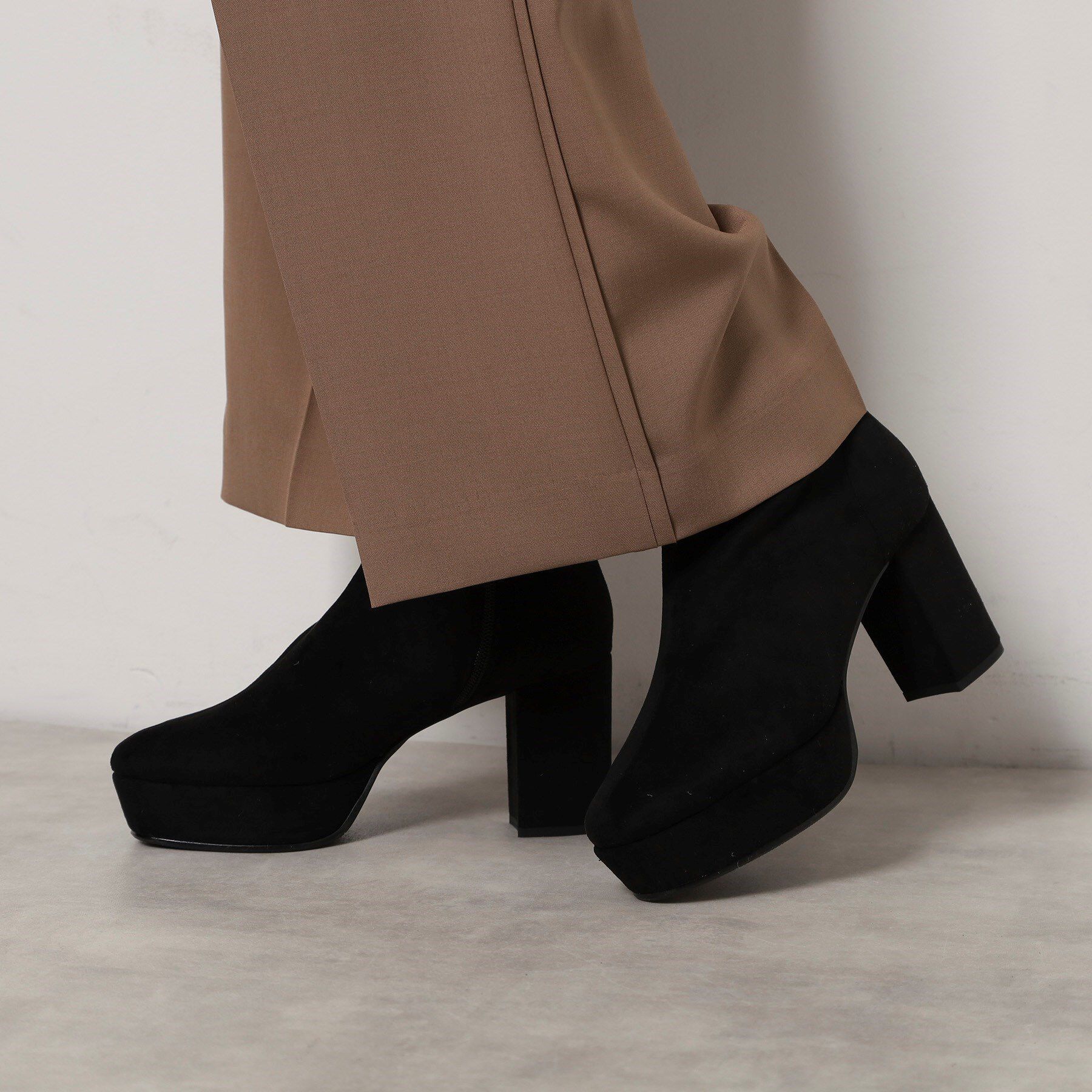 ESPERANZA「ゆる傾斜ショートブーツ」|ショートブーツ|