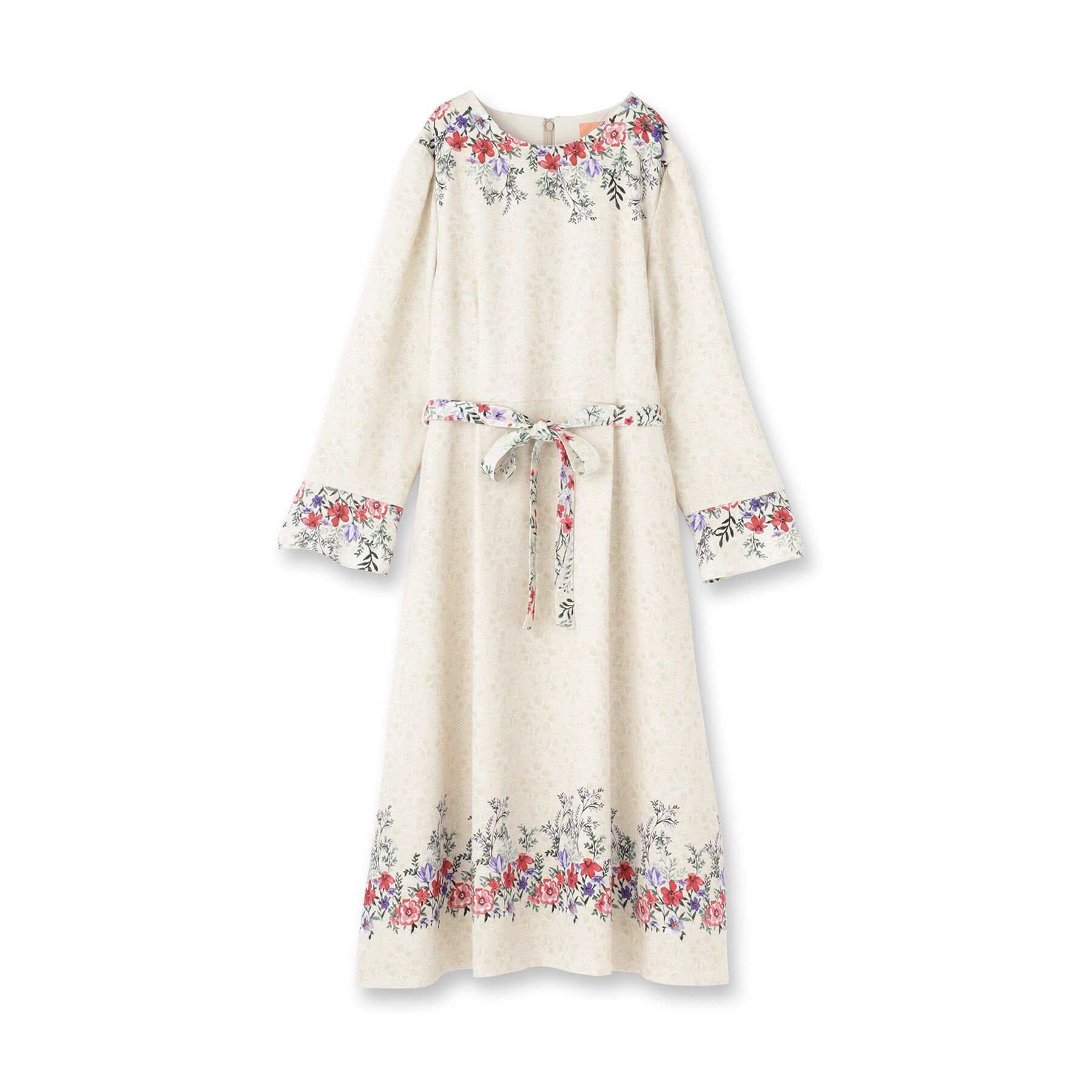 SunaUna「【co creation and yours／SS～L】レースプリント柄ワンピース」|ワンピース|