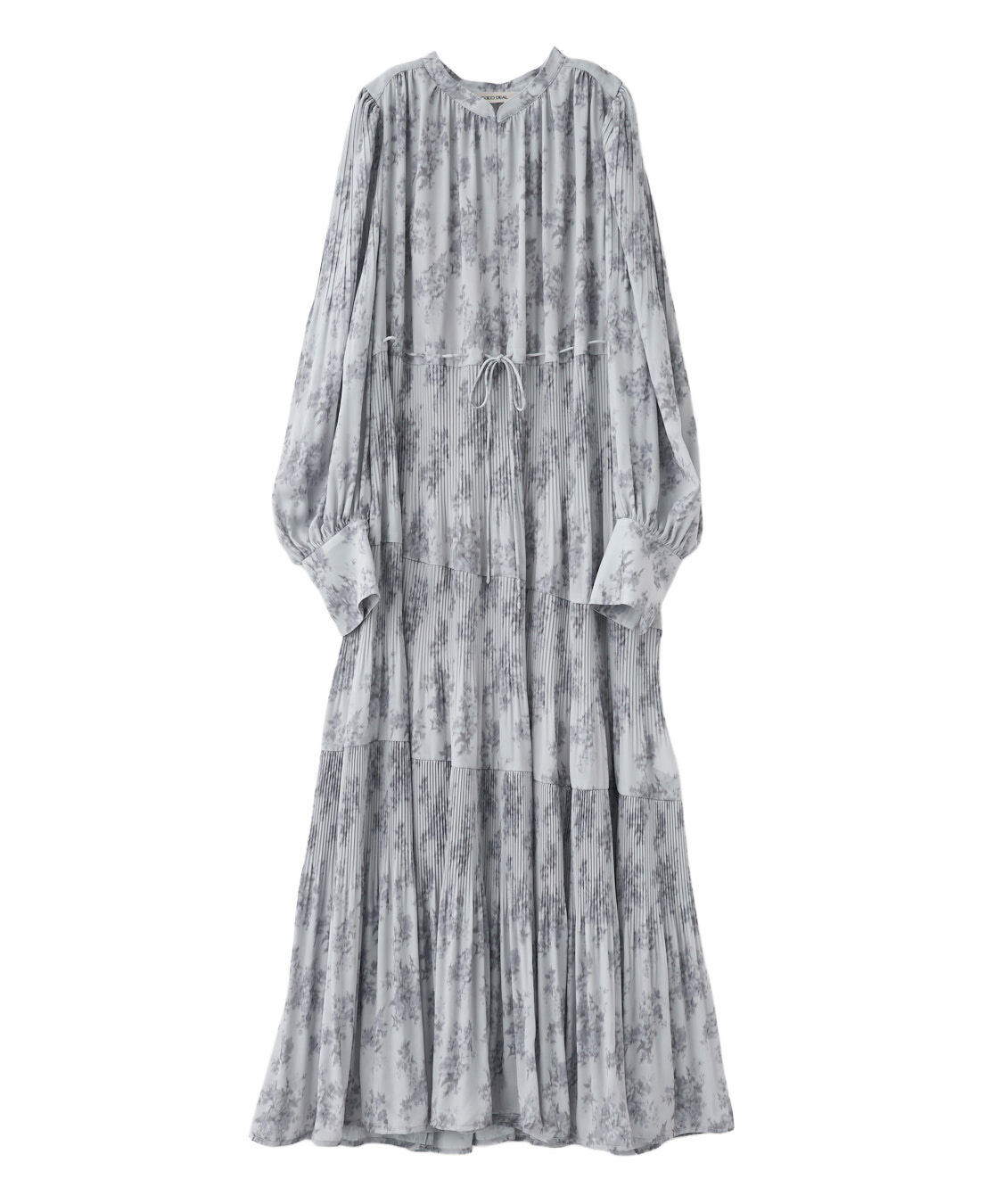 COCO DEAL「【岡崎紗絵さんコラボ】フラワープリントプリーツティアードワンピース」|ワンピース|