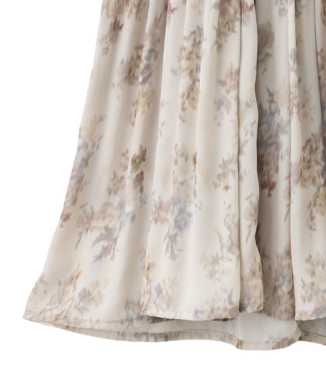 COCO DEAL「【岡崎紗絵さんコラボ】フラワープリントプリーツティアードワンピース」|ワンピース|