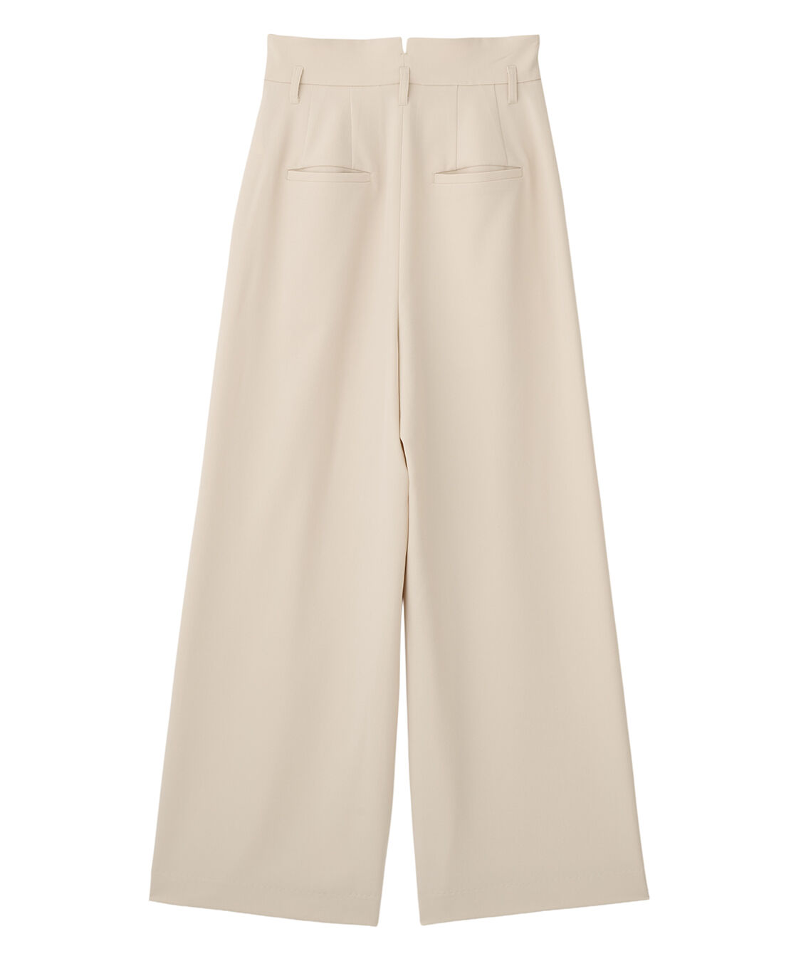 COCO DEAL「ベルトディテールアシメワイドパンツ」|スラックス|