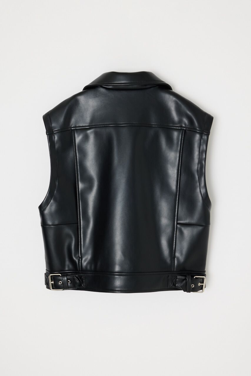 MOUSSY「FAUX LEATHER DETACHABLE ジャケット」|その他|
