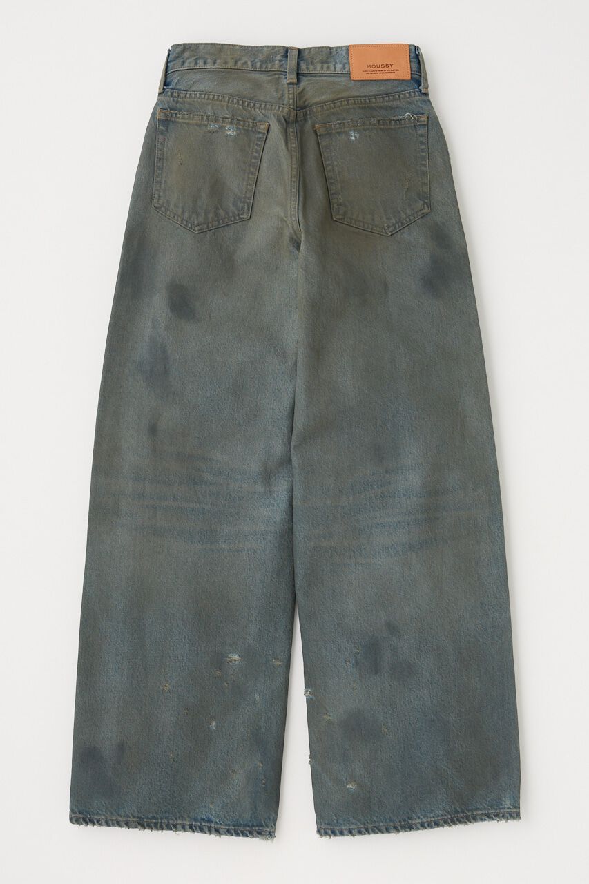 MOUSSY「MIDRISE RUSTER バギーデニム」|デニム|