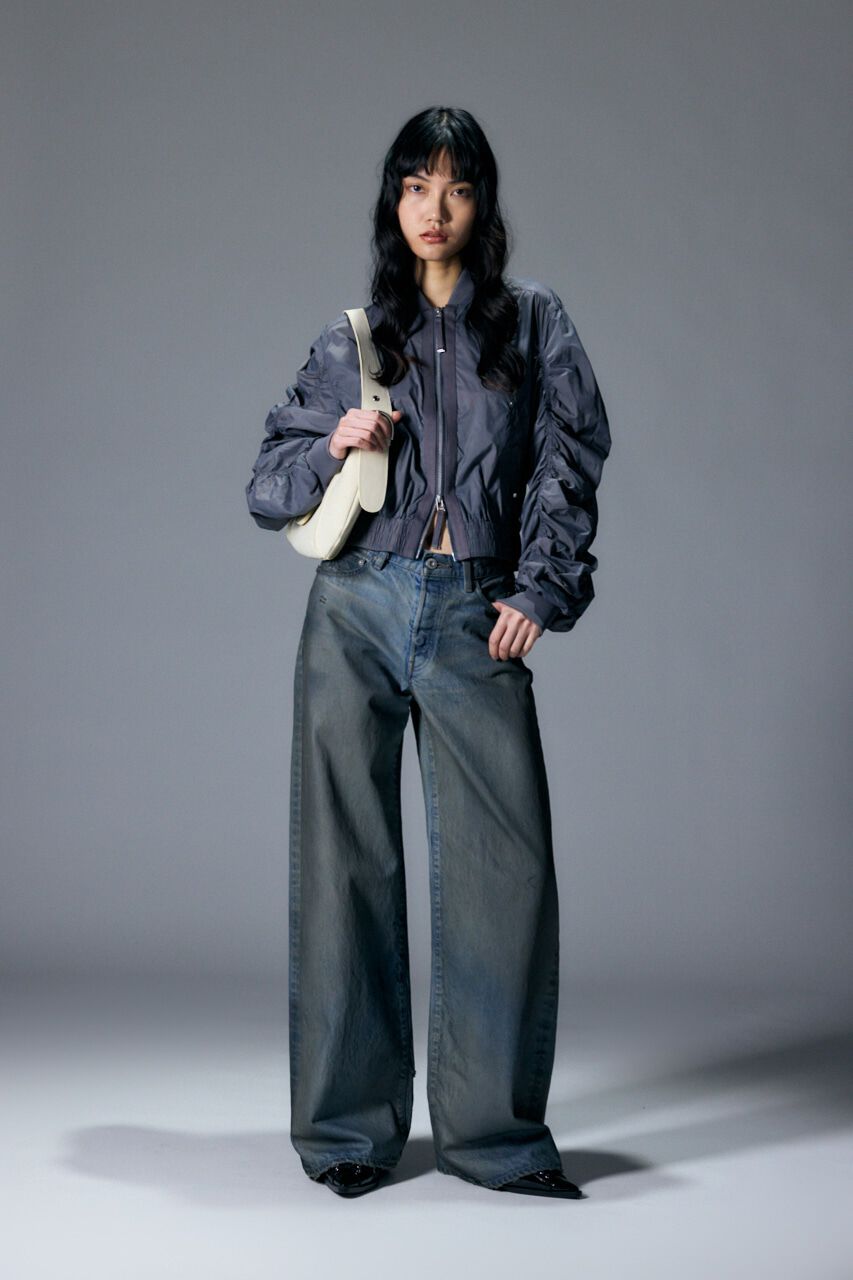 MOUSSY「MIDRISE RUSTER バギーデニム」|デニム|